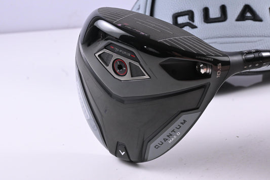 Callaway Quantum Max D Driver / 10.5 Degree / Regular Flex Denali Frost Silver