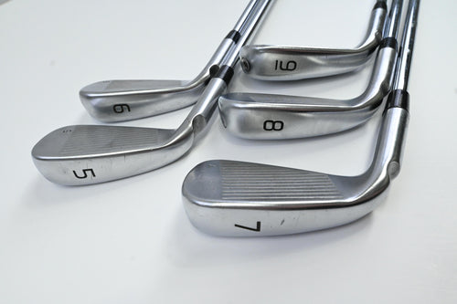 Ping G430 Irons / 5-9 / Green Dot / Regular Flex Ping AWT 2.0 Shafts