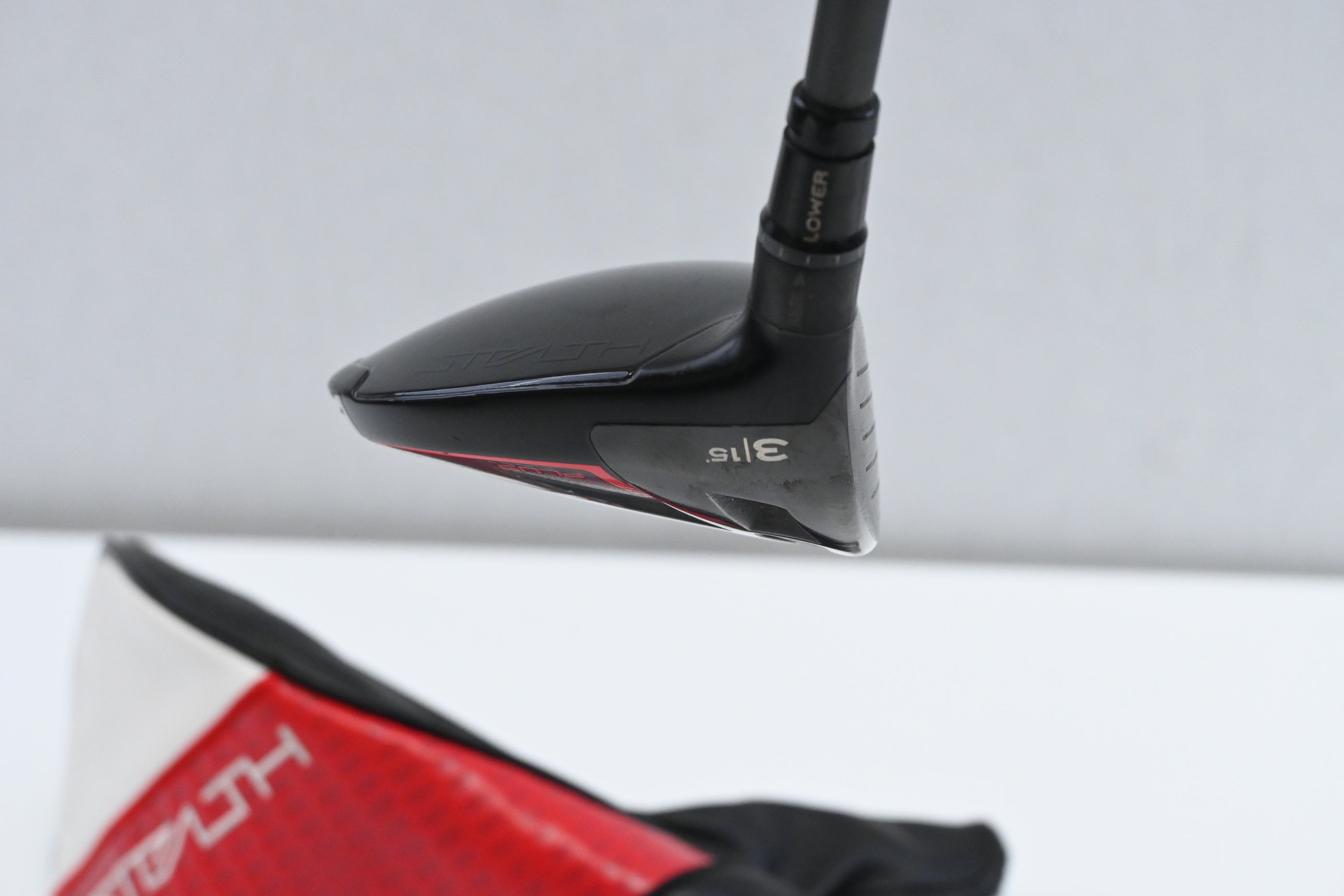 Left Handed Taylormade Stealth 2 Plus #3 Wood / 15 Degree / HZRDUS Smoke iM10