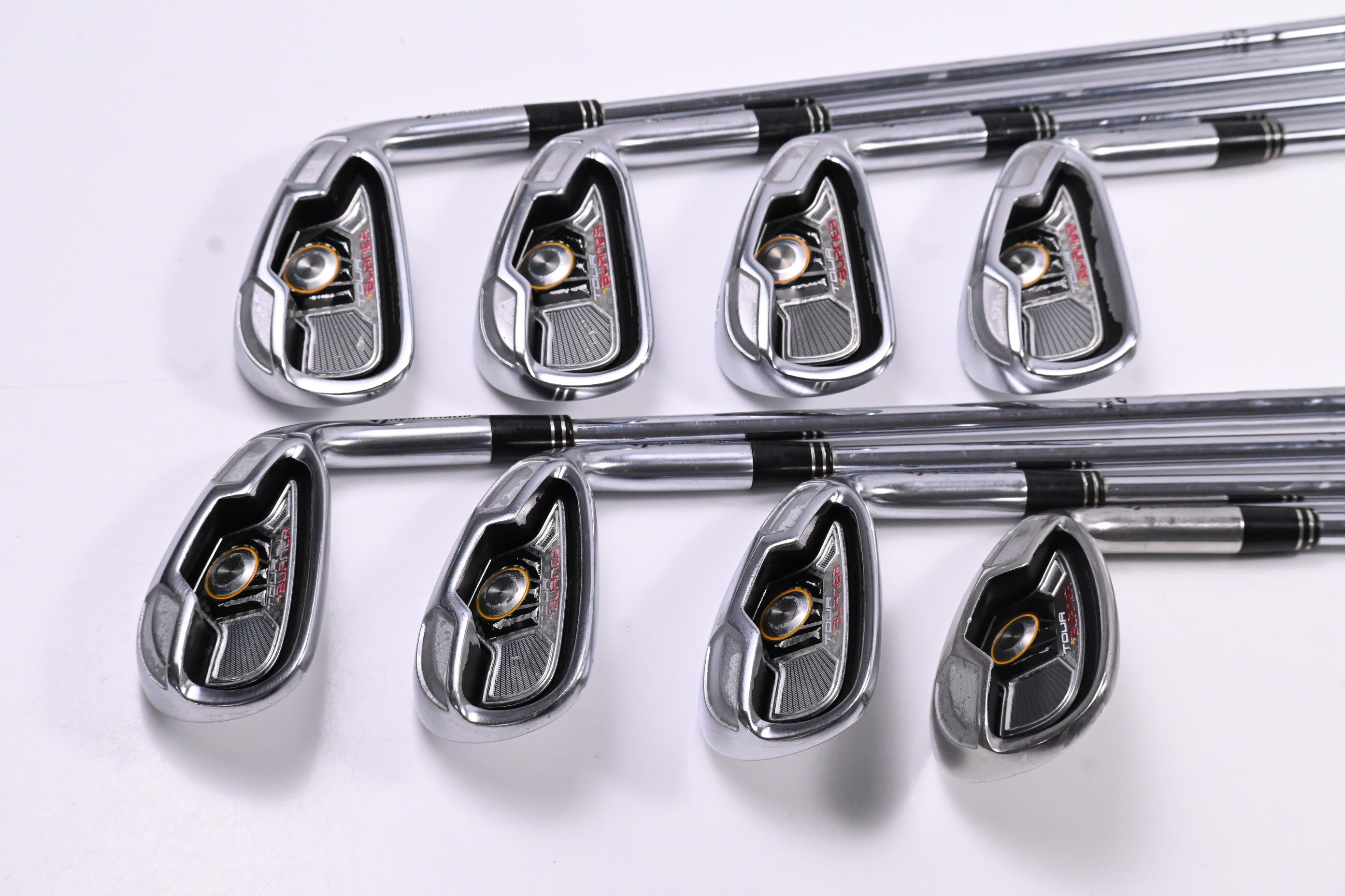 Taylormade Tour Burner Irons / 4-PW+SW / Regular Flex Taylormade 105 Shafts