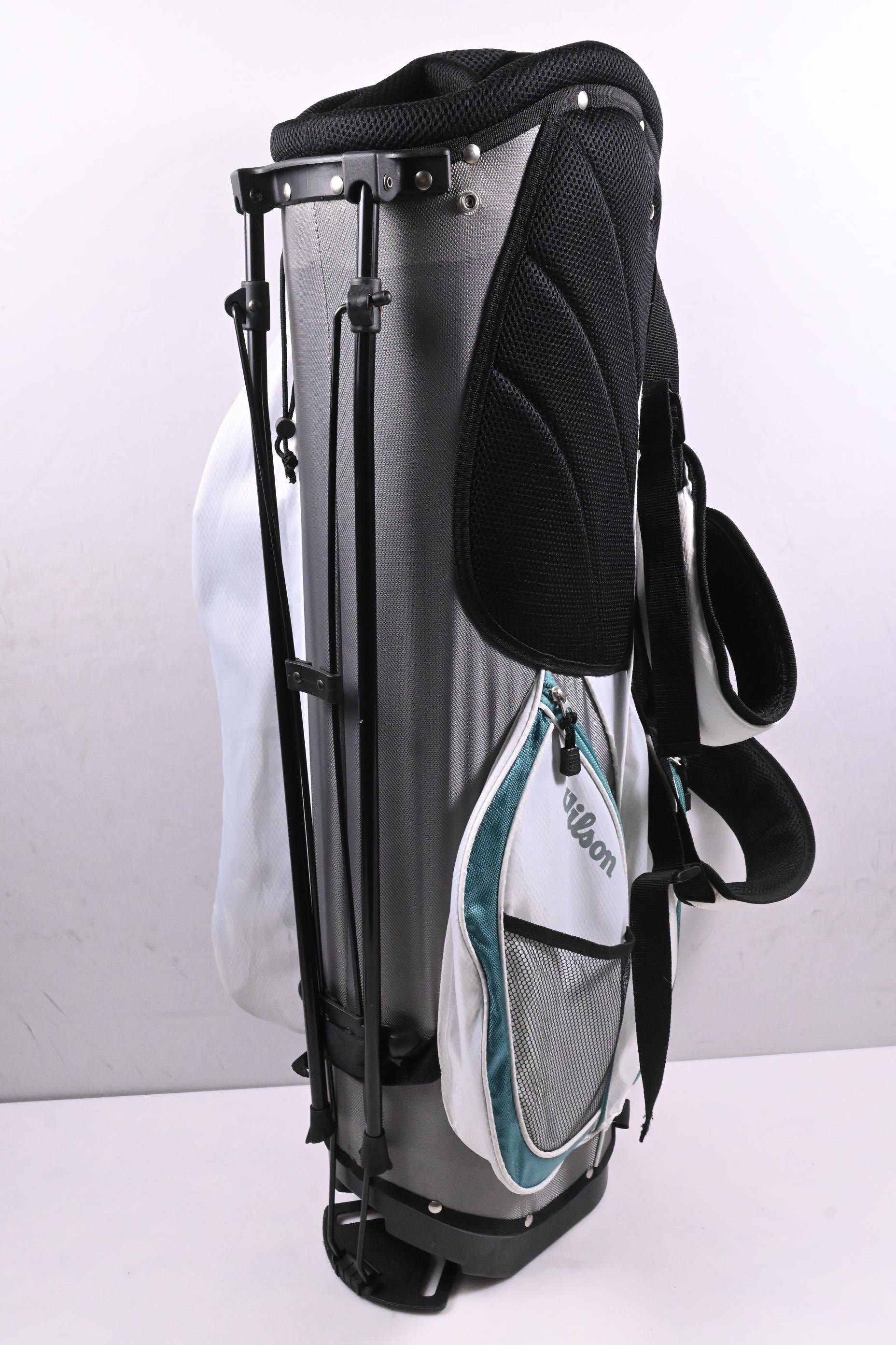 Wilson Stand Bag / 6-Way Divider / White, Green , Grey