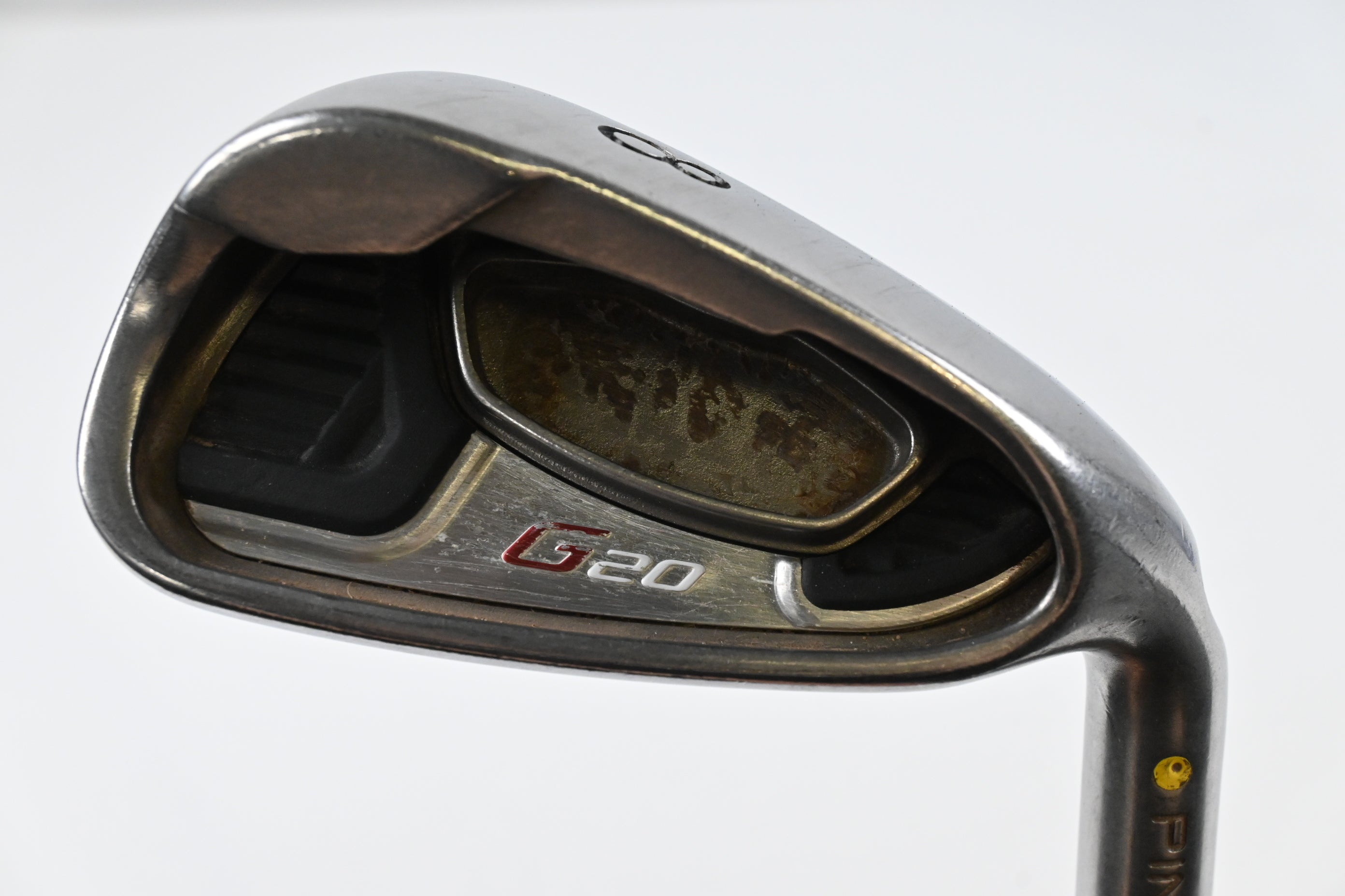 Ping G20 #8 Iron / Yellow Dot / Regular Flex Ping TFC 169 I Shaft