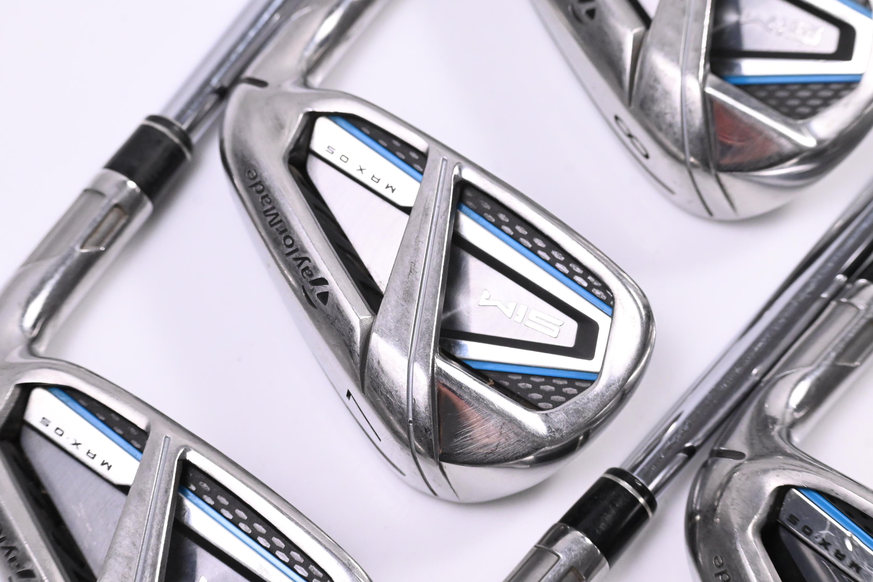 Taylormade SIM Max OS Irons / 6-PW-SW / Regular Flex N.S.Pro GH Shafts