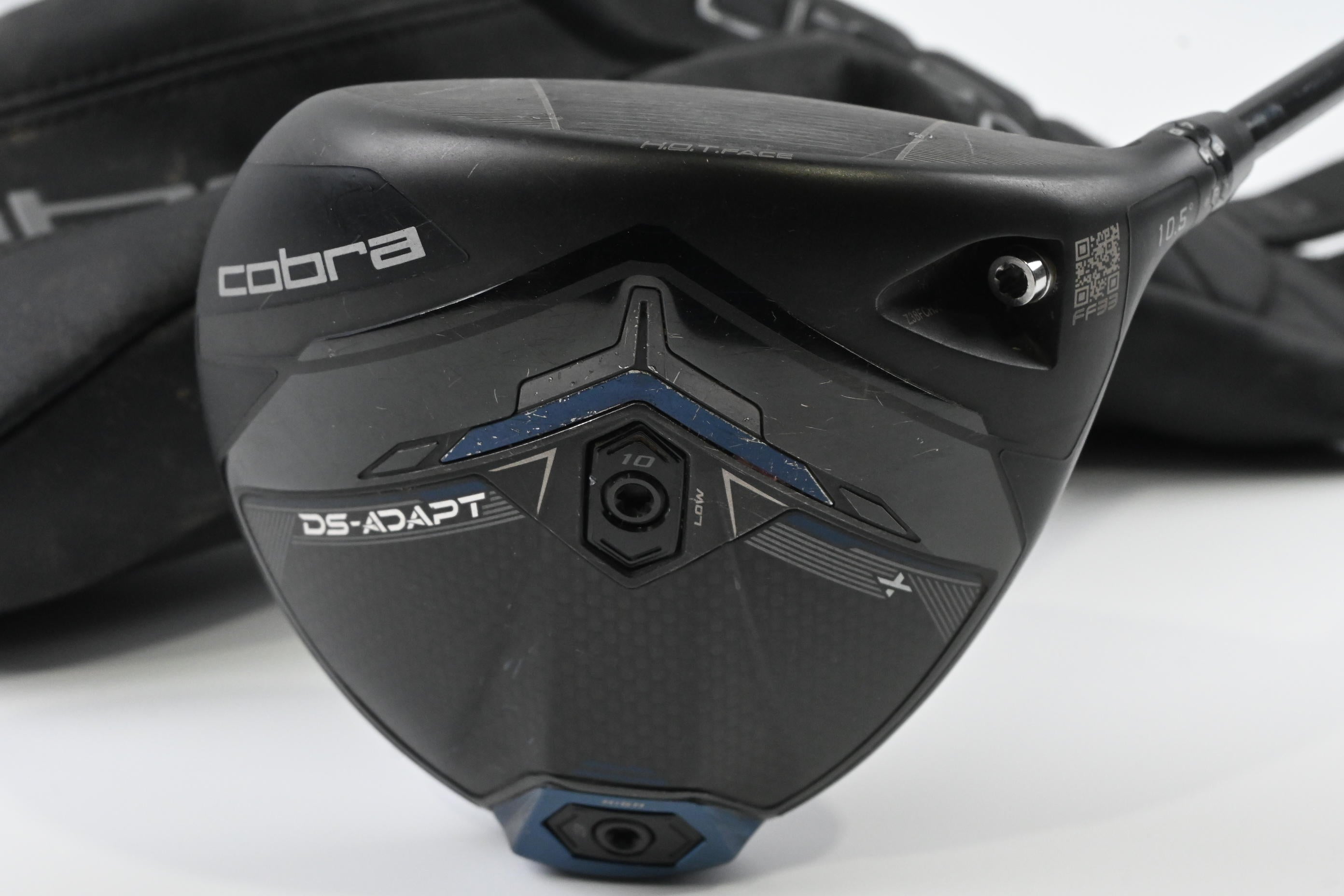 Cobra DS-Adapt X Driver / 10.5 Degree / Stiff Flex HZRDUS Gen4 Black 60