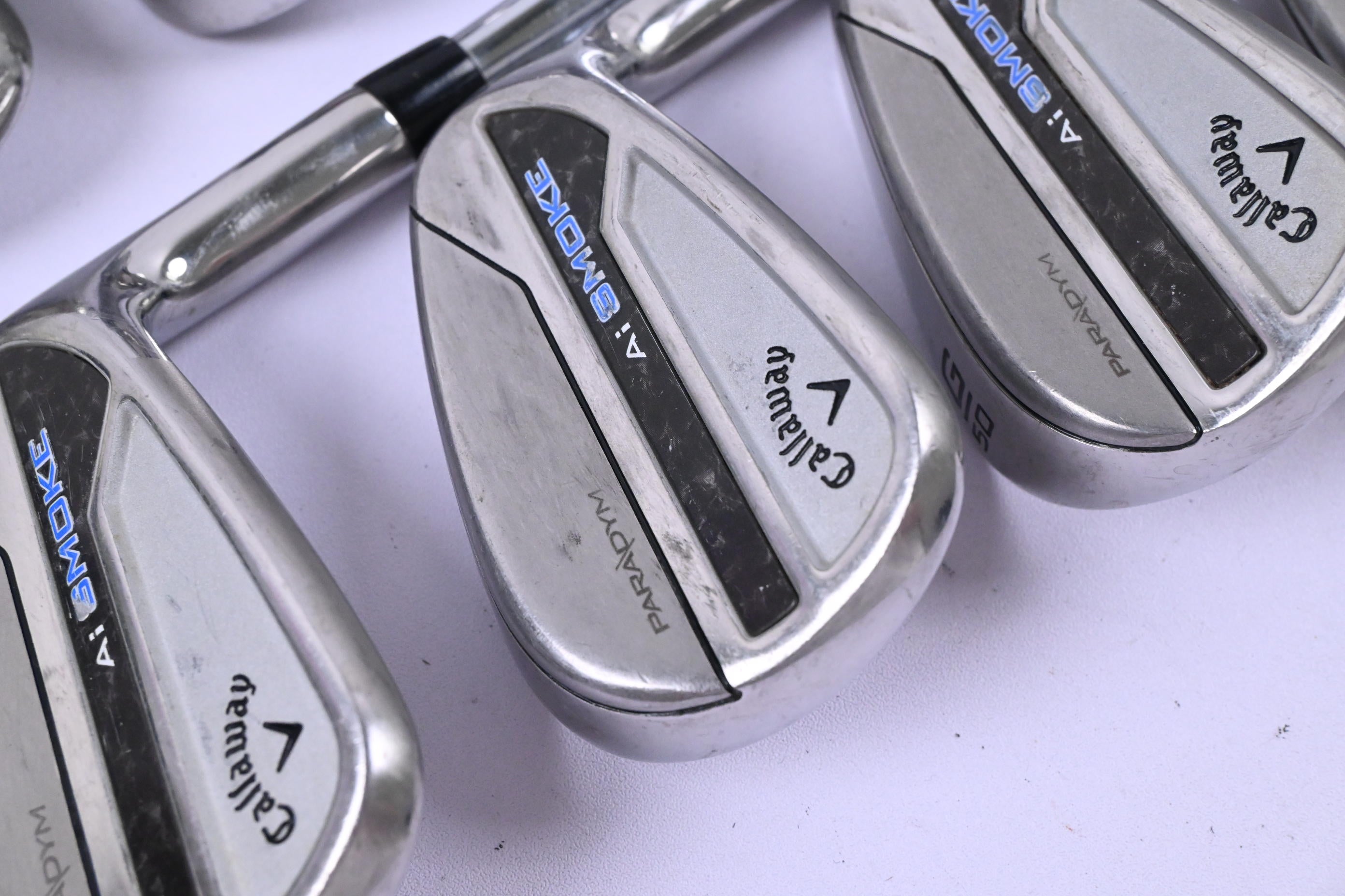 Callaway Paradym Ai Smoke Irons / 5-PW+GW+SW / X-Flex Dynamic Gold X100