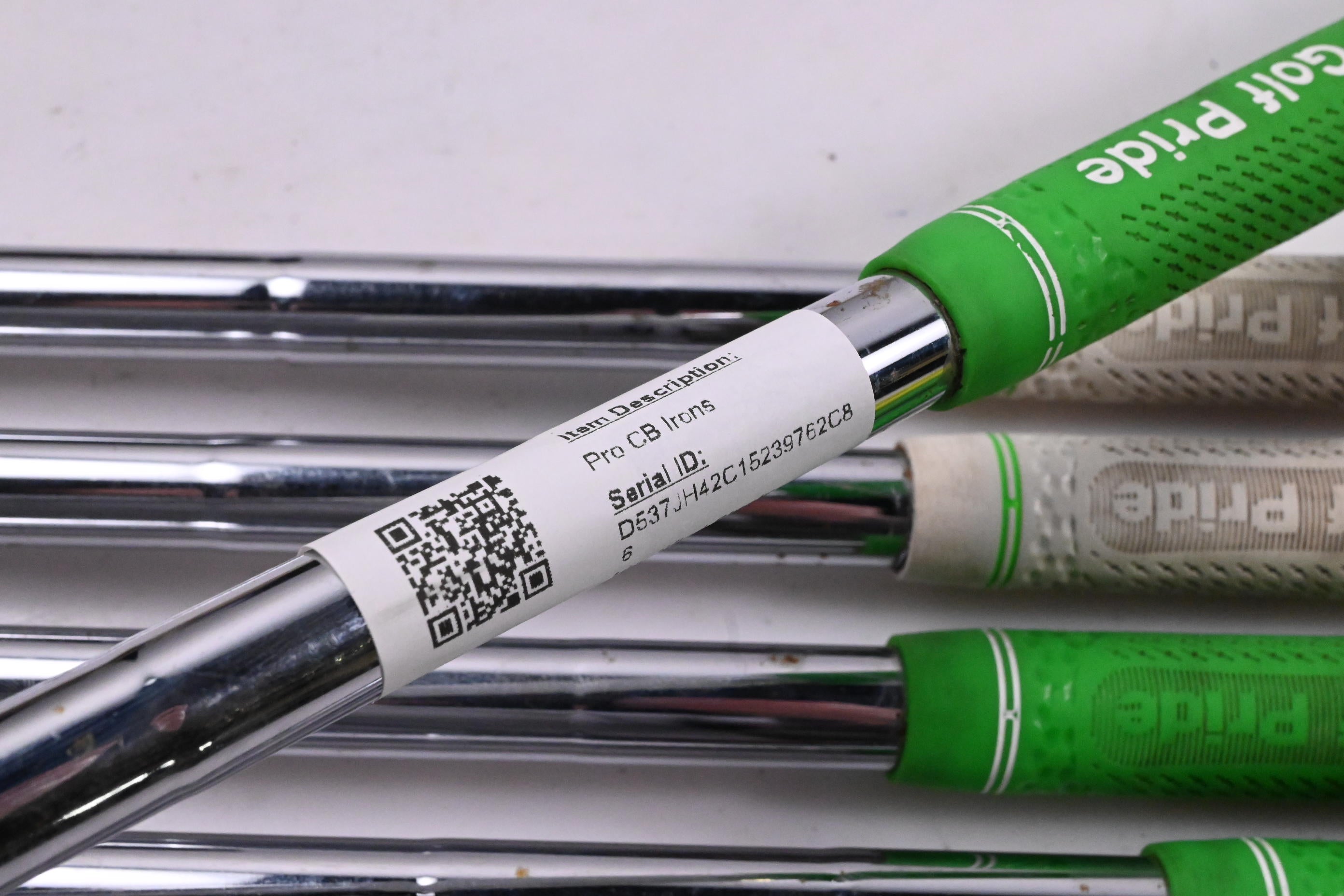 King Cobra Pro CB Irons / 4-PW / Stiff Flex Steel Shafts
