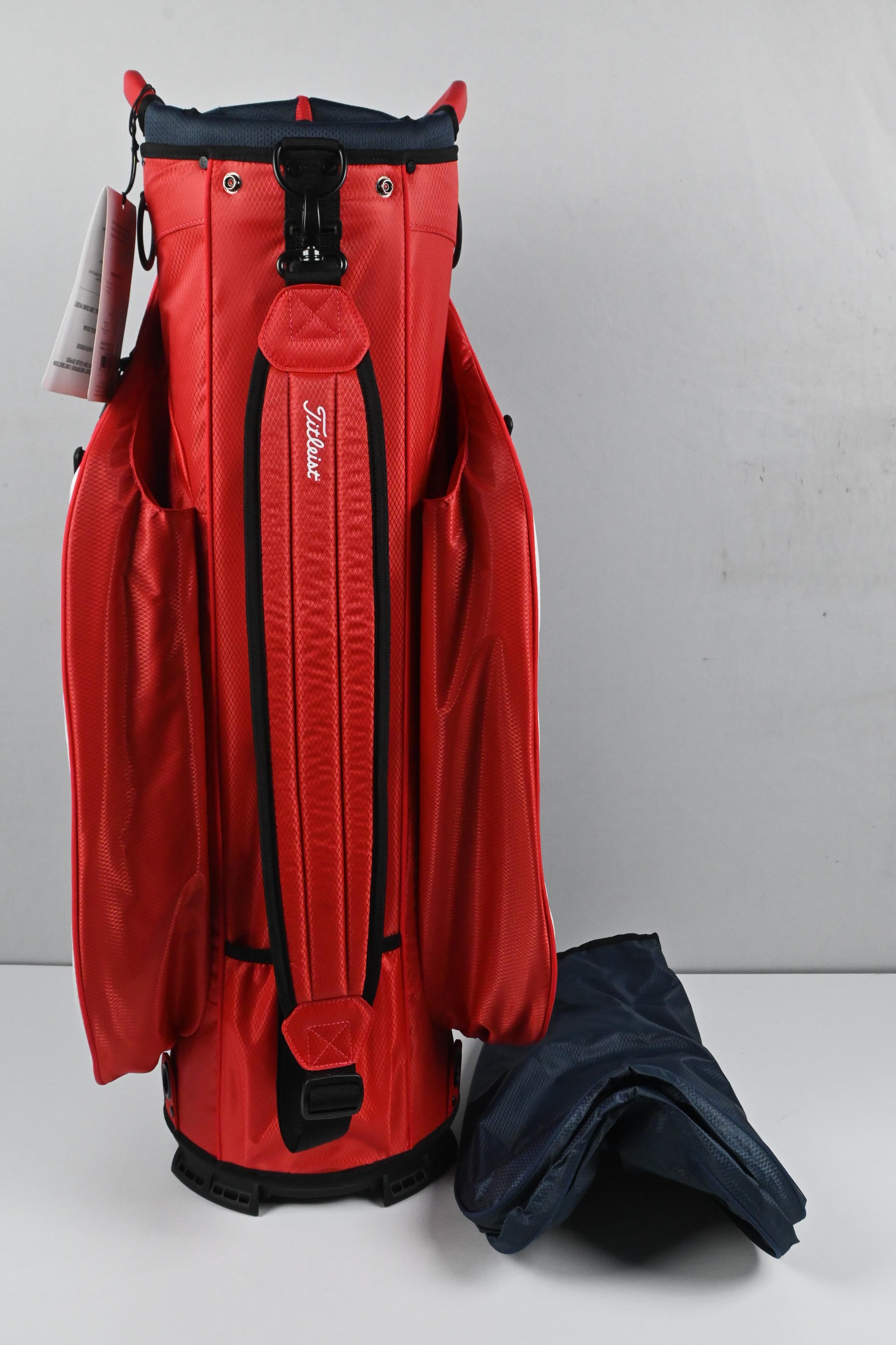 Titleist StaDry Cart Bag / 14-Way Divider / Navy, Red & White