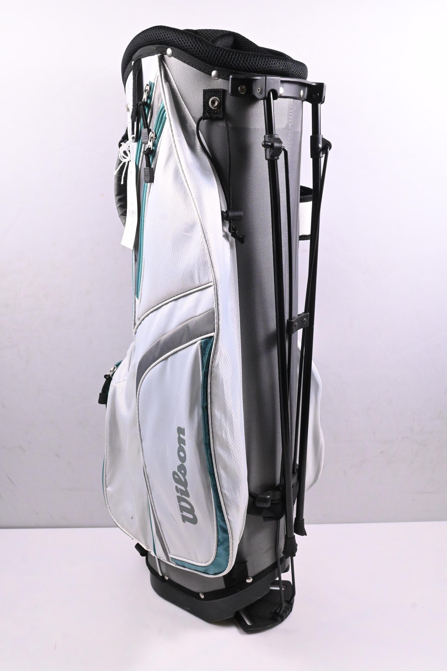 Wilson Stand Bag / 6-Way Divider / White, Green , Grey