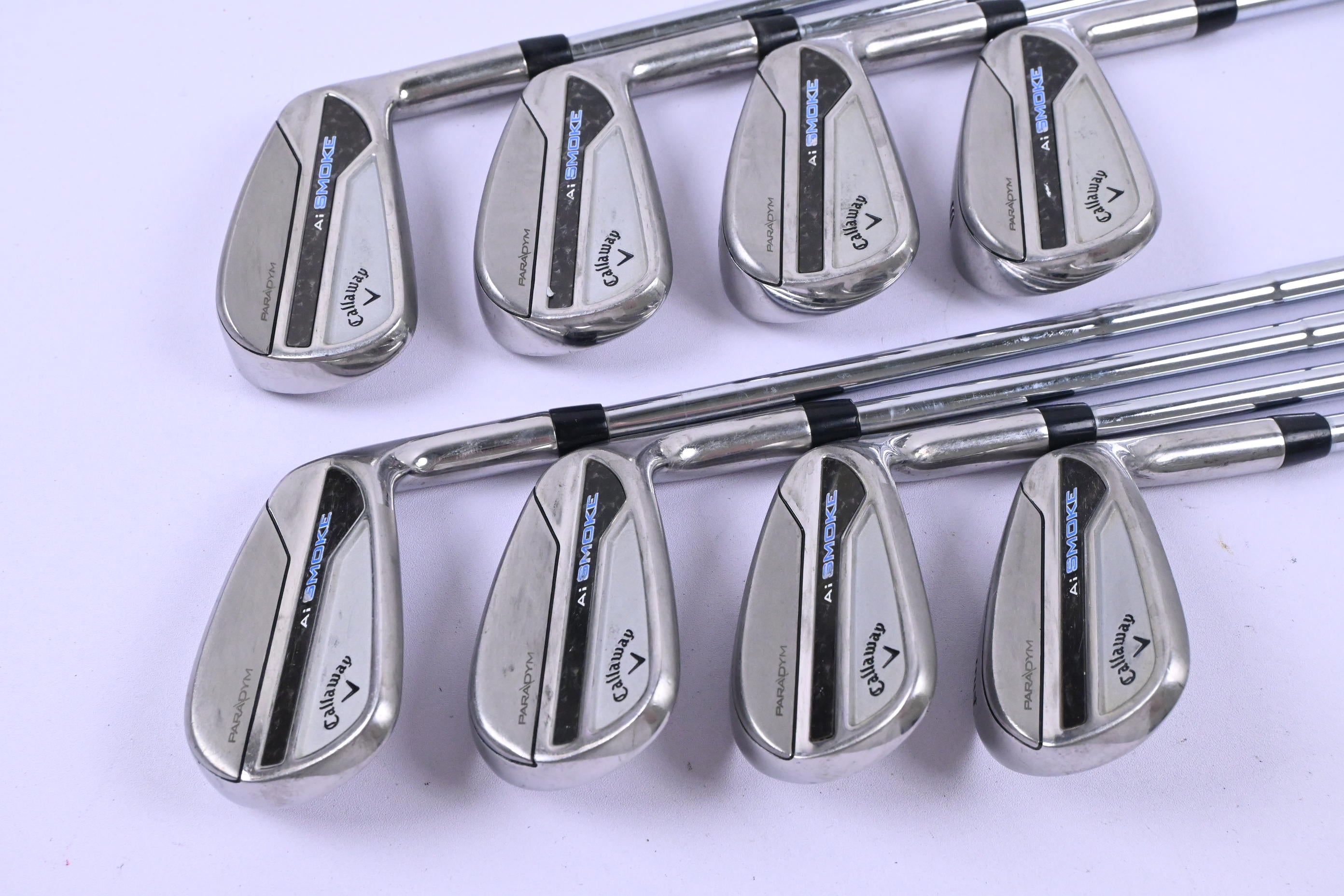 Callaway Paradym Ai Smoke Irons / 5-PW+GW+SW / X-Flex Dynamic Gold X100