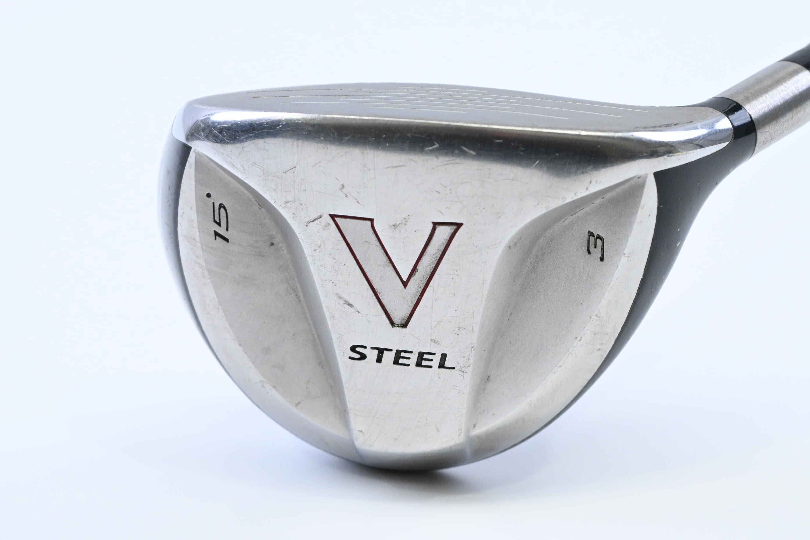 Taylormade V-Steel #3 Wood / 15 Degree / Stiff Flex UST Proforce 65 Shaft