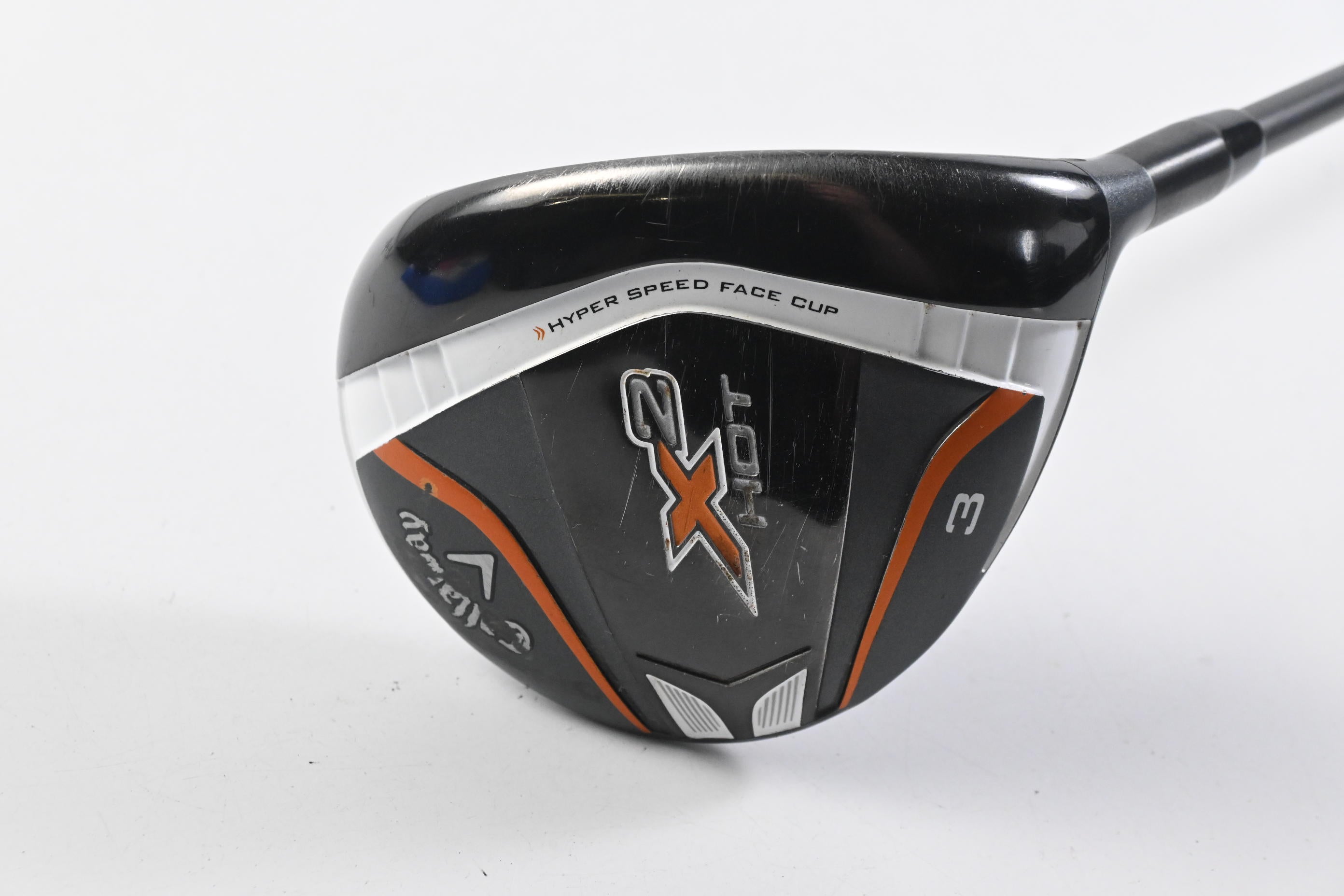 Callaway X2 Hot #3 Wood / 15 Degree / Stiff Flex Aldila Tour Green 75 Shaft