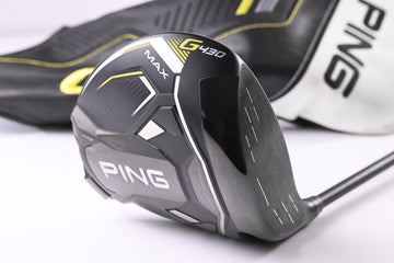 Ping G430 Max Driver / 10.5 Degree / Stiff Flex Ping Alta CB Black 55 Shaft