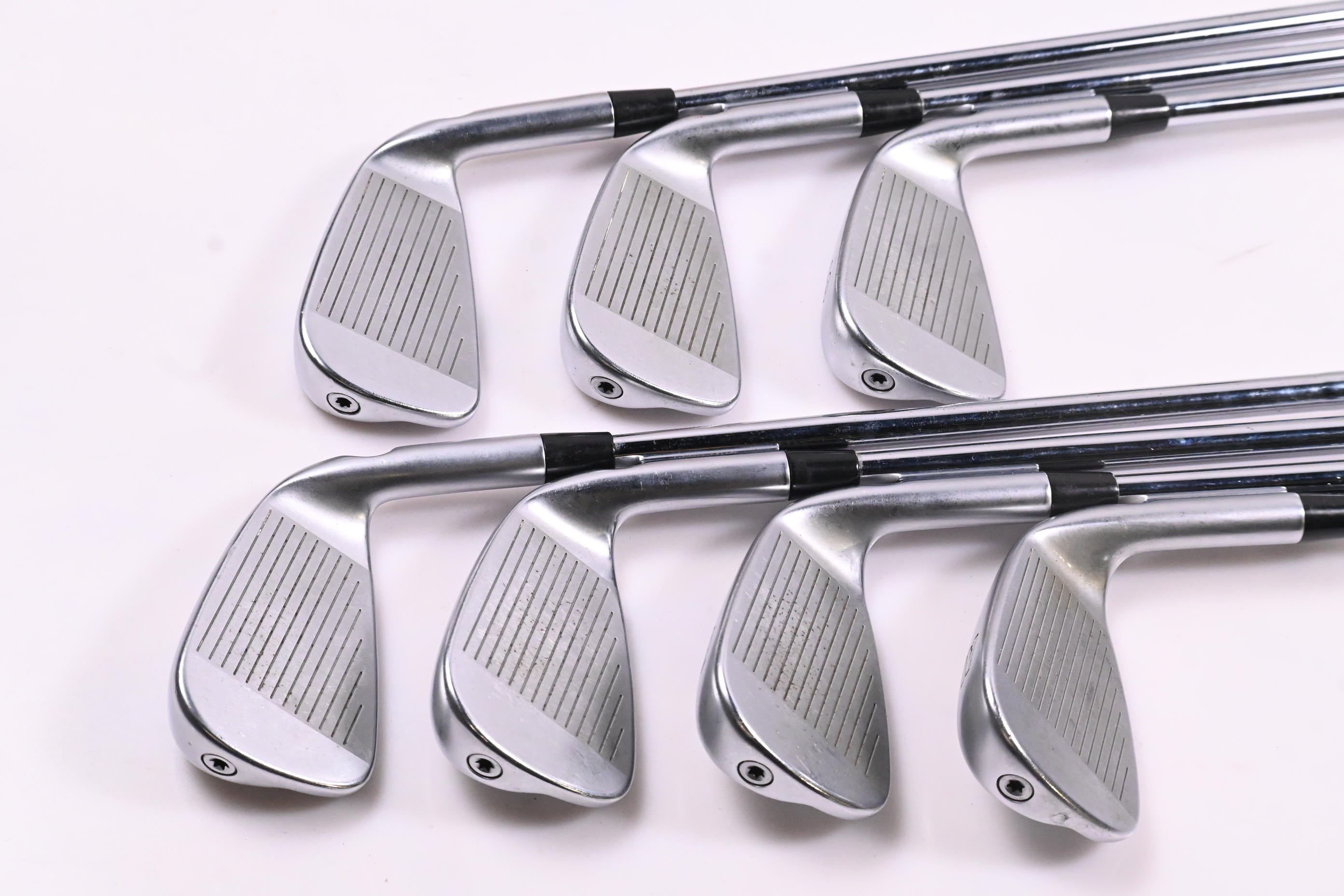 Left Hand Ping i500 Irons / 4-PW / Green Dot / Stiff Flex Dynamic Gold 105 S300