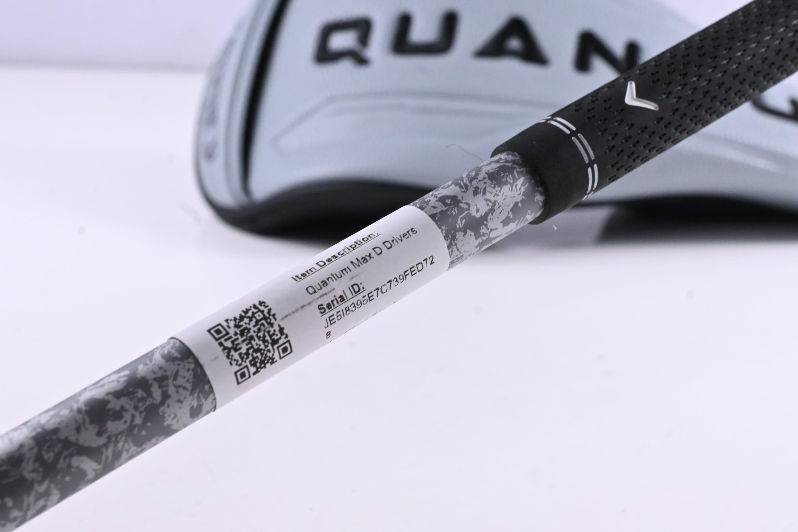 Callaway Quantum Max D Driver / 10.5 Degree / Regular Flex Denali Frost Silver