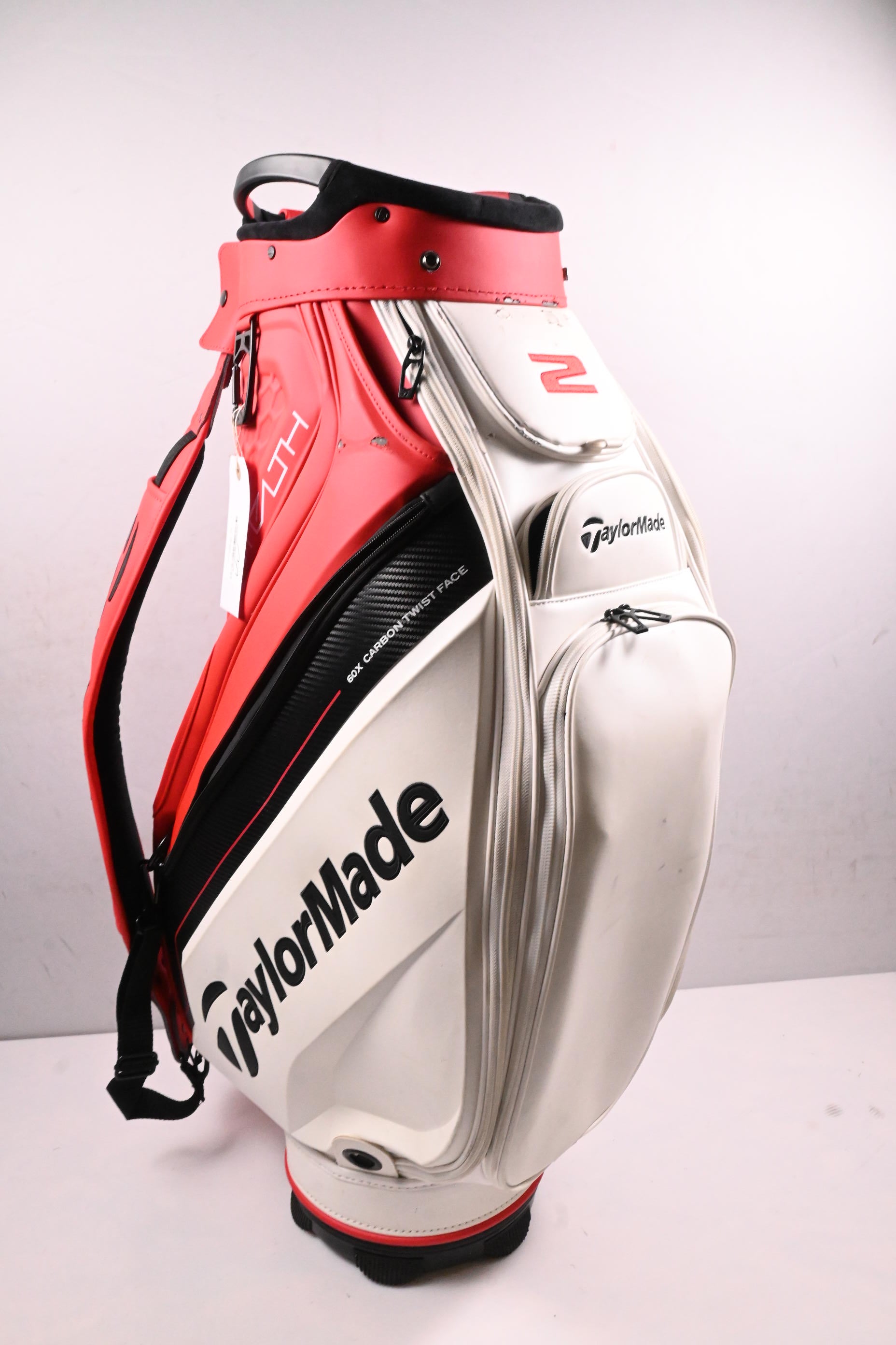Taylormade Stealth 2 Tour Bag / 6-Way Divider / Red, White