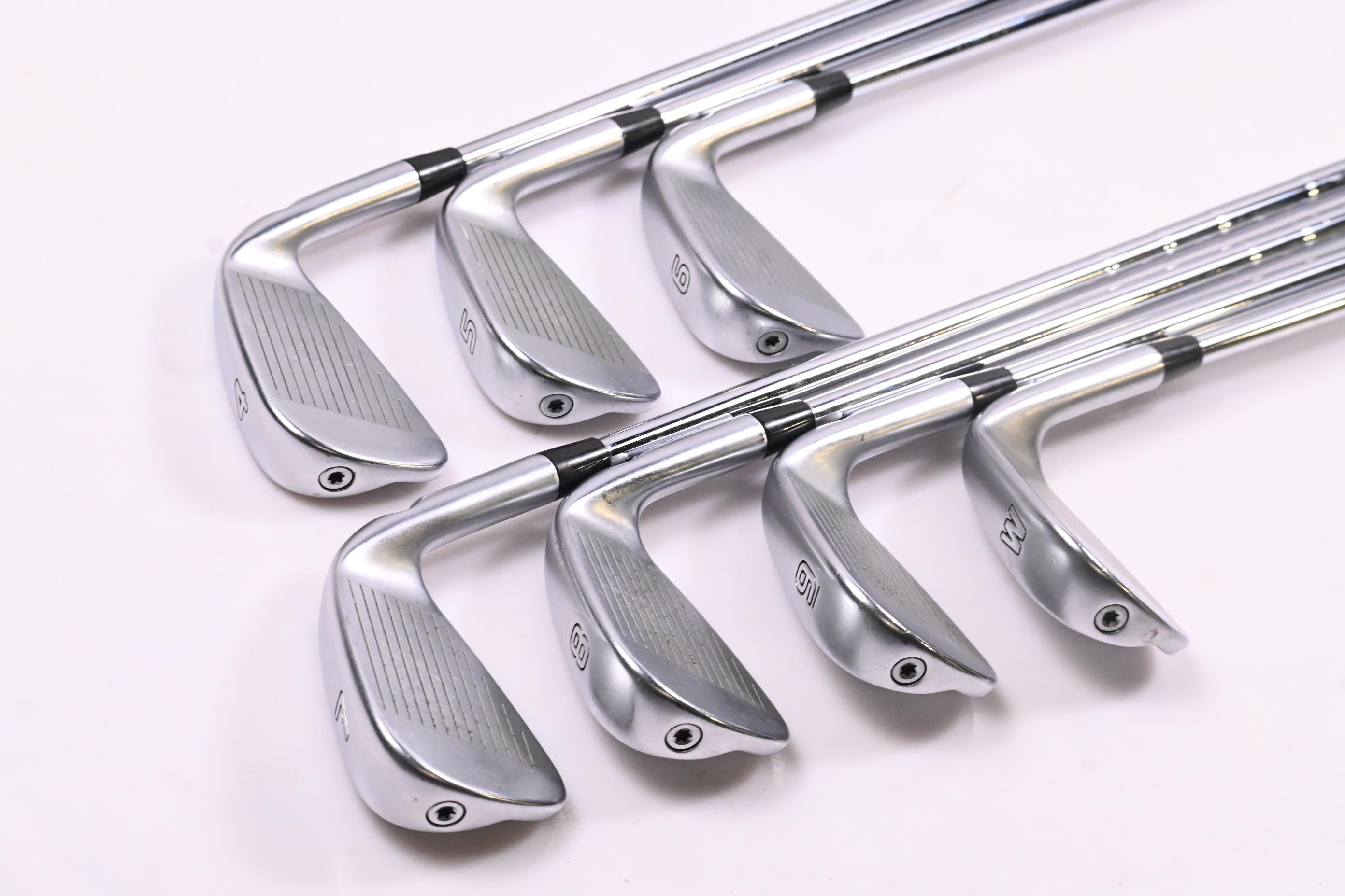 Left Hand Ping i500 Irons / 4-PW / Green Dot / Stiff Flex Dynamic Gold 105 S300
