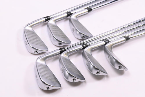 Left Hand Ping i500 Irons / 4-PW / Green Dot / Stiff Flex Dynamic Gold 105 S300