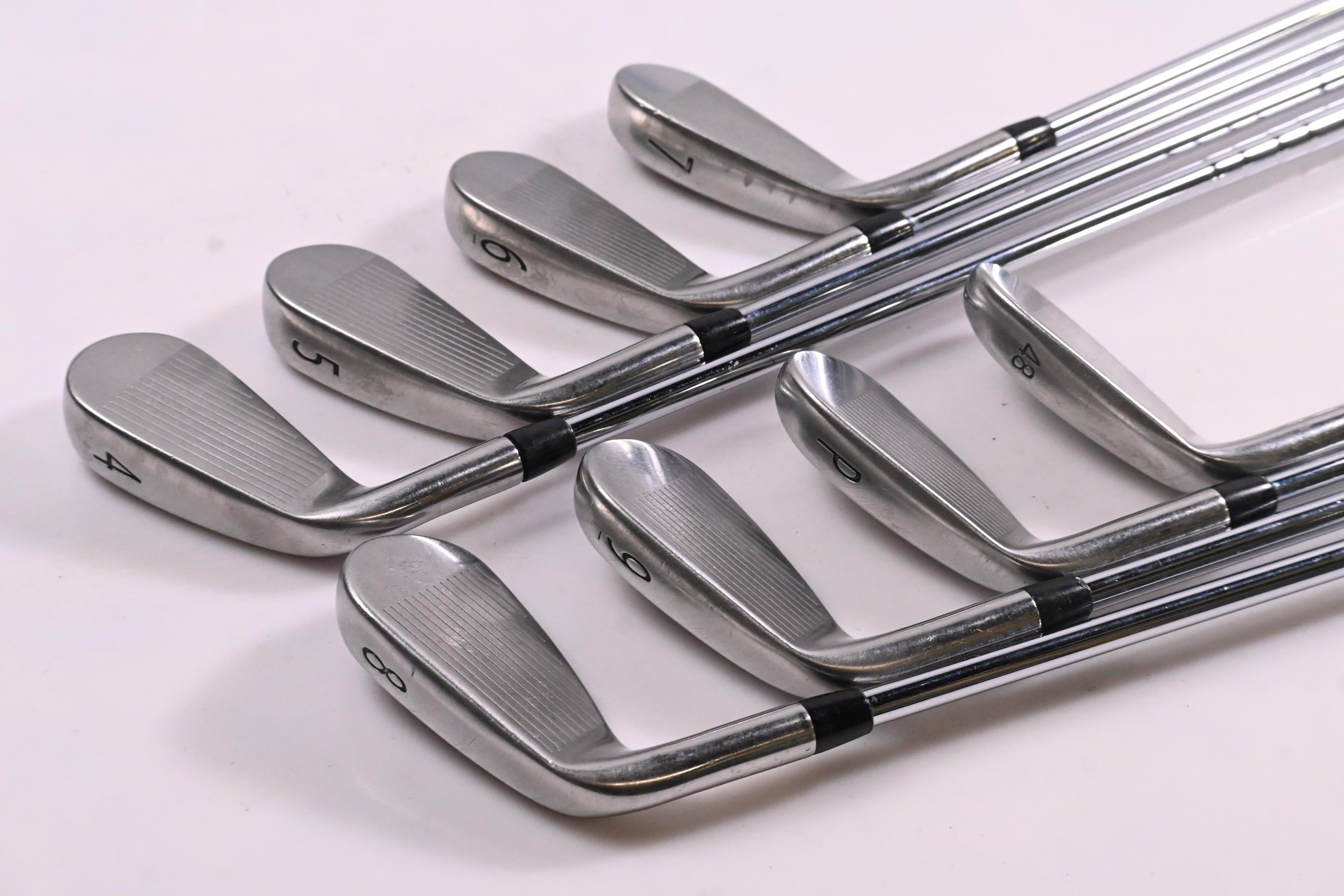 Titleist 718 AP1 Irons / 4-PW+48° / Stiff Flex AMT Black S300 Shafts
