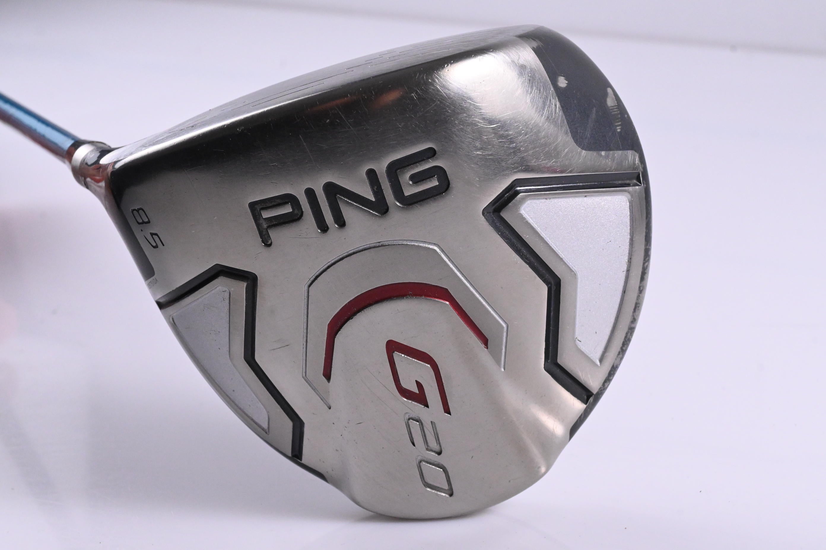 Left Hand Ping G20 Driver / 8.5 Degree / Regular Flex EvenFlow Blue 65 Shaft