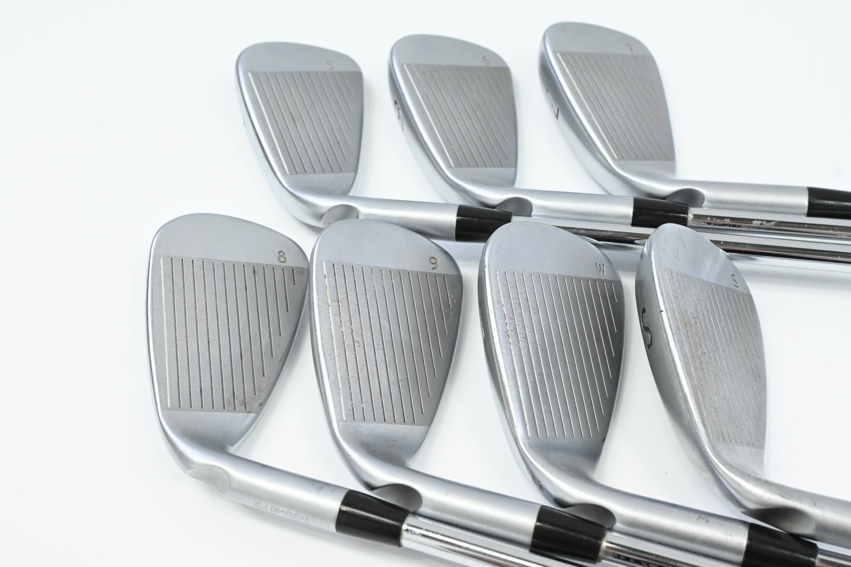 Ping G400 Irons / 5-PW+SW / Black Dot / Senior Flex Ping CFS Distance Shafts