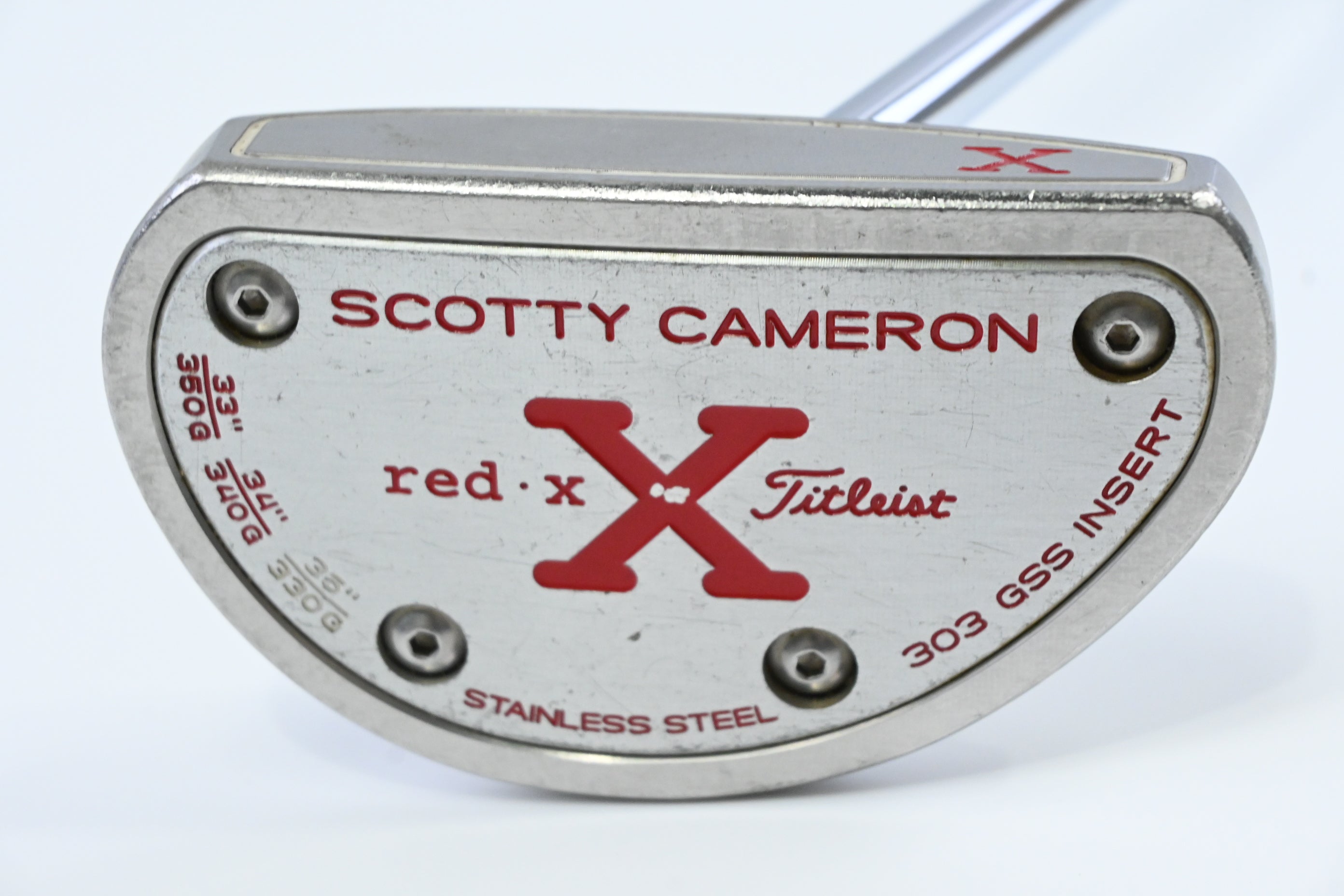 Scotty Cameron Red X2 Putter / 35 Inch