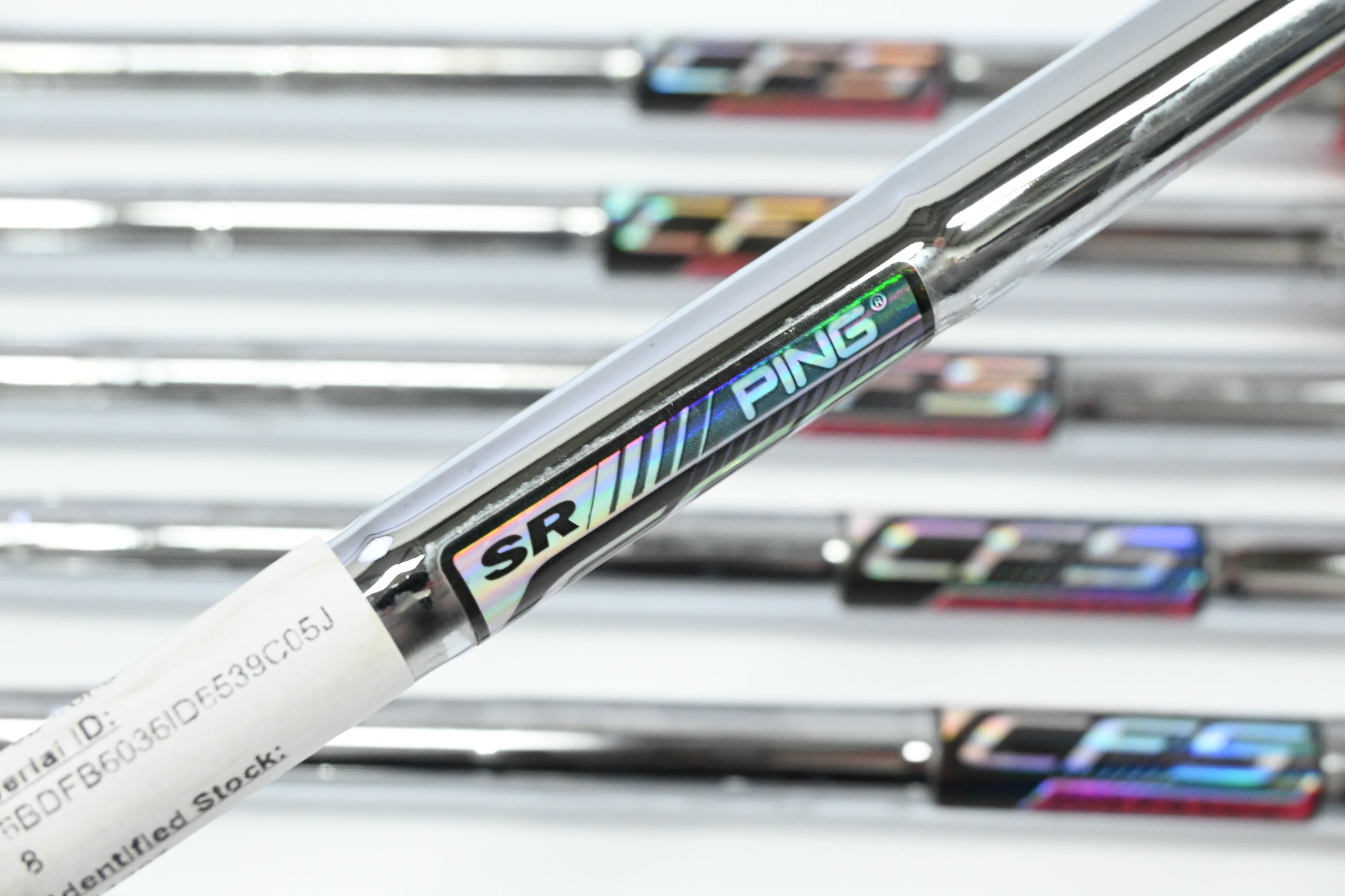 Ping G400 Irons / 5-PW+SW / Black Dot / Senior Flex Ping CFS Distance Shafts