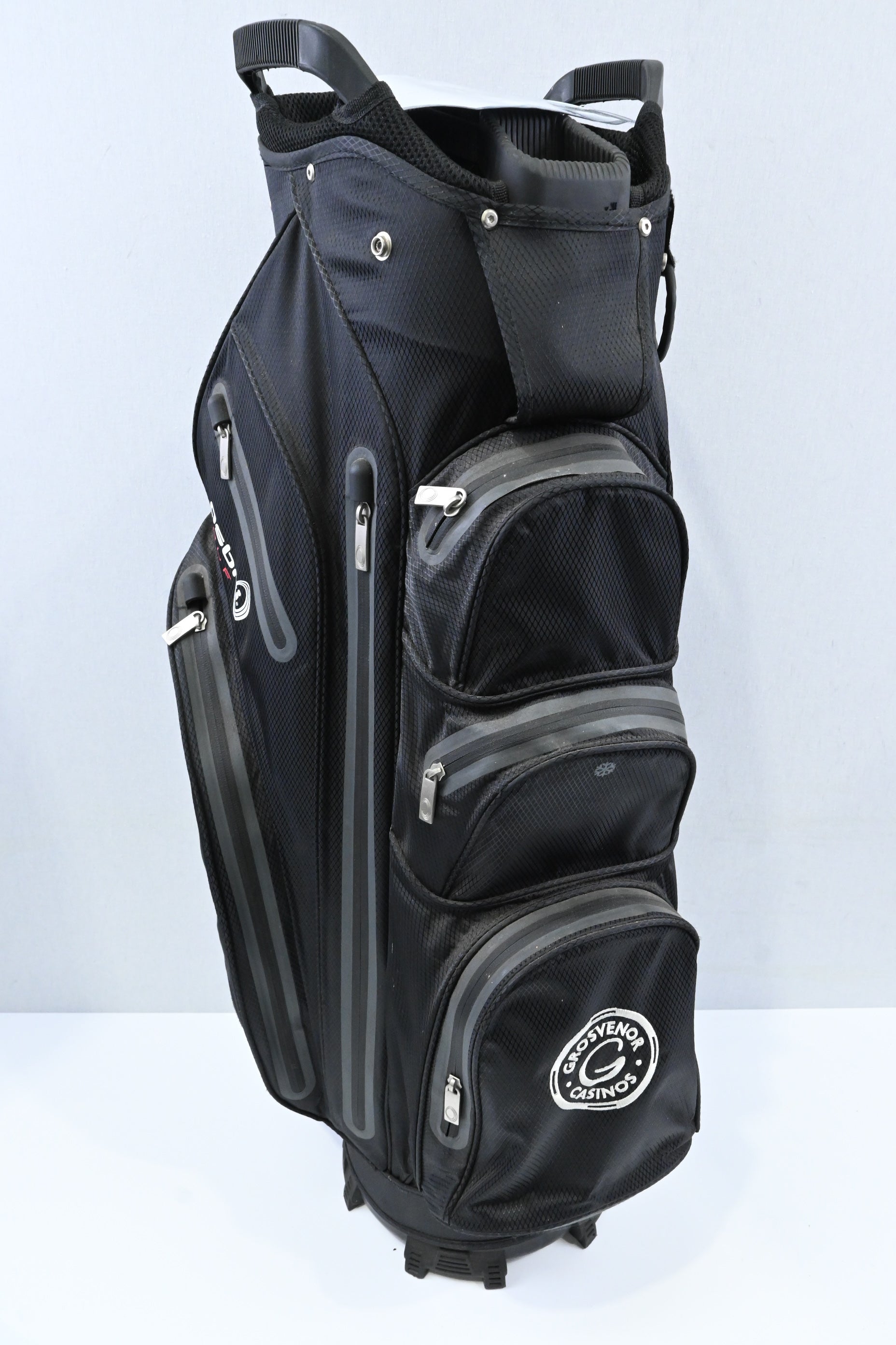 Asbri Waterproof Cart Bag / 14-Way Divider / Black