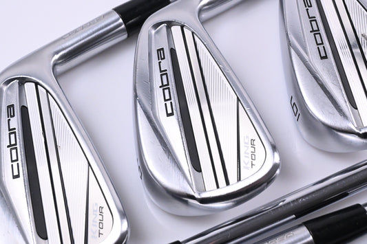 Cobra King Tour 2023 Irons / 4-PW / Stiff Flex KBS $-Taper Lite 100 Shafts