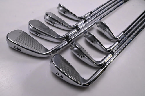 Ping G425 Irons / 5-PW+GW+SW / Black Dot / Stiff Flex Ping AWT 2.0 Shafts