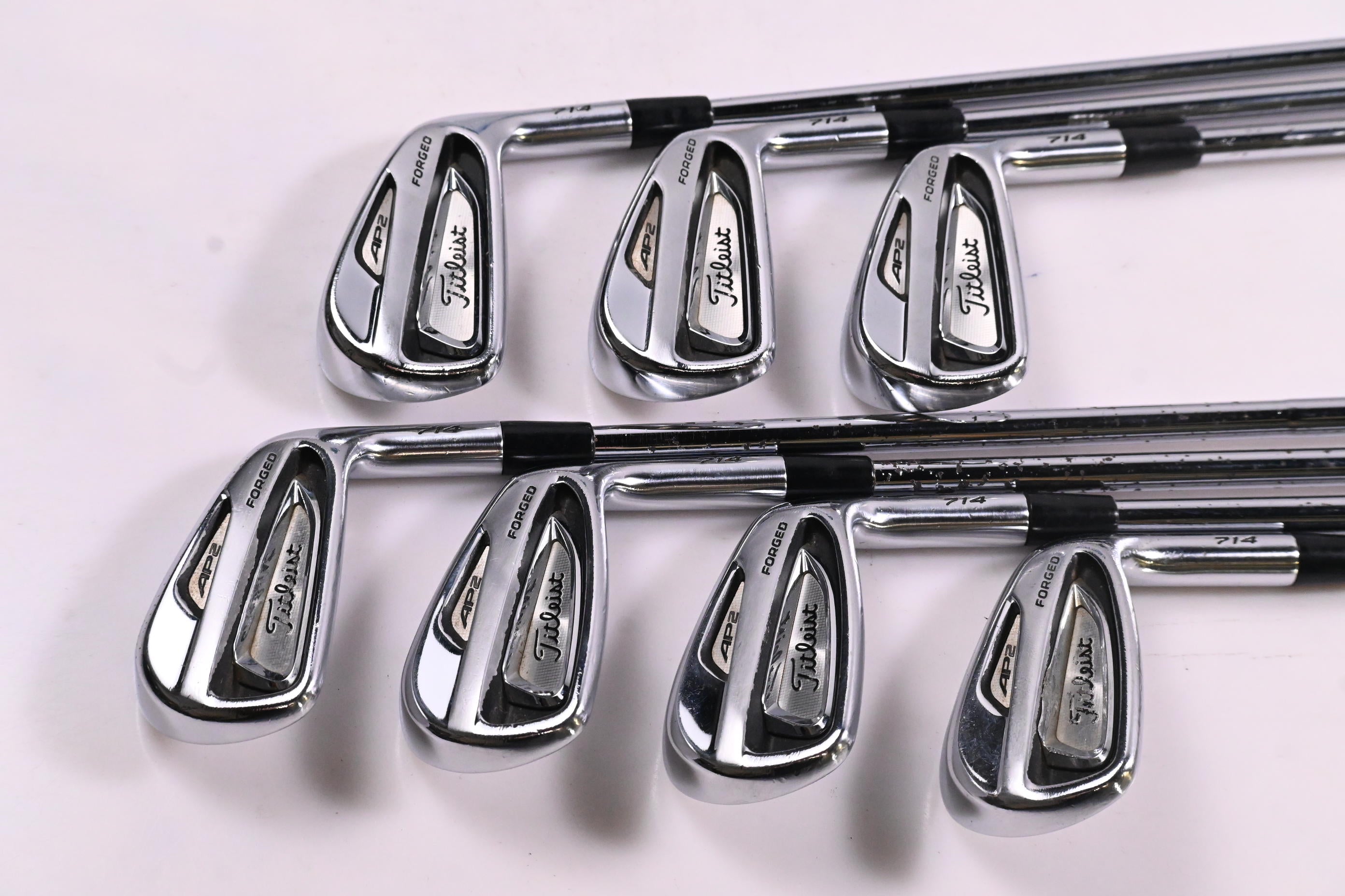 Titleist 714 AP2 Irons / 4-PW / Stiff Flex Dynamic Gold S300 Shafts