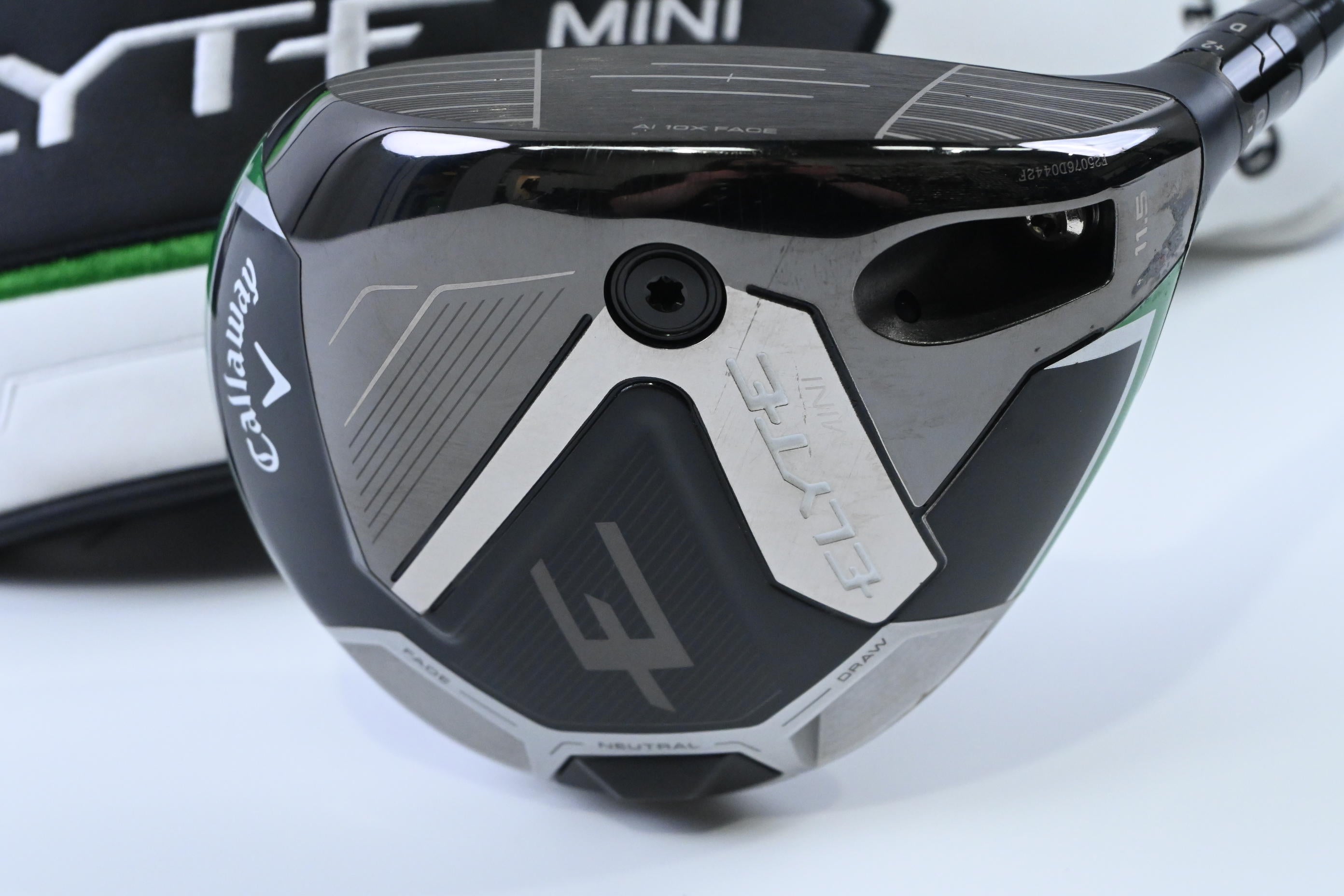 Callaway Elyte Mini Driver / 11.5 Degree / Stiff Flex Denali Charcoal 60 Shaft
