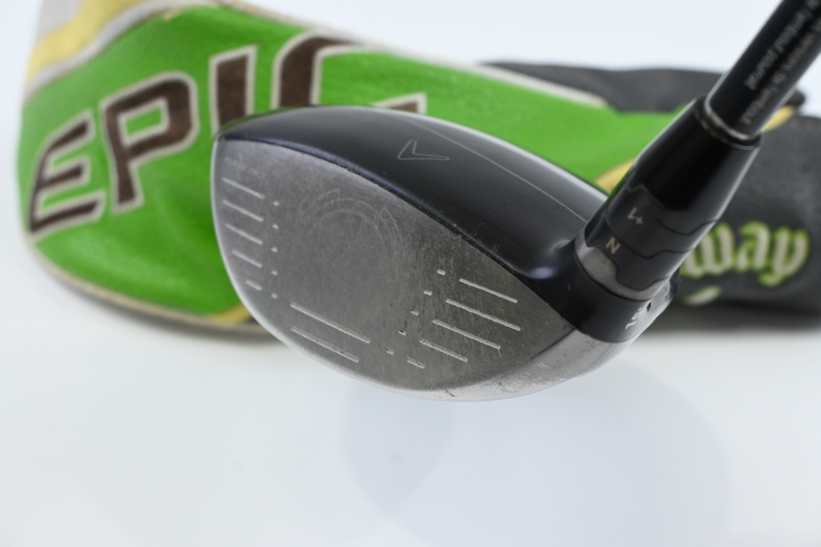 Ladies Callaway Epic Flash #3 Wood / 15 Degree / Ladies Flex Evenflow Green 40