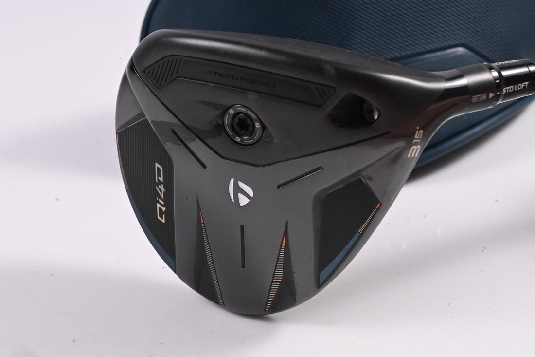 Taylormade Qi4D #3 Wood / 15 Degree / Regular Flex REAX 55 Shaft