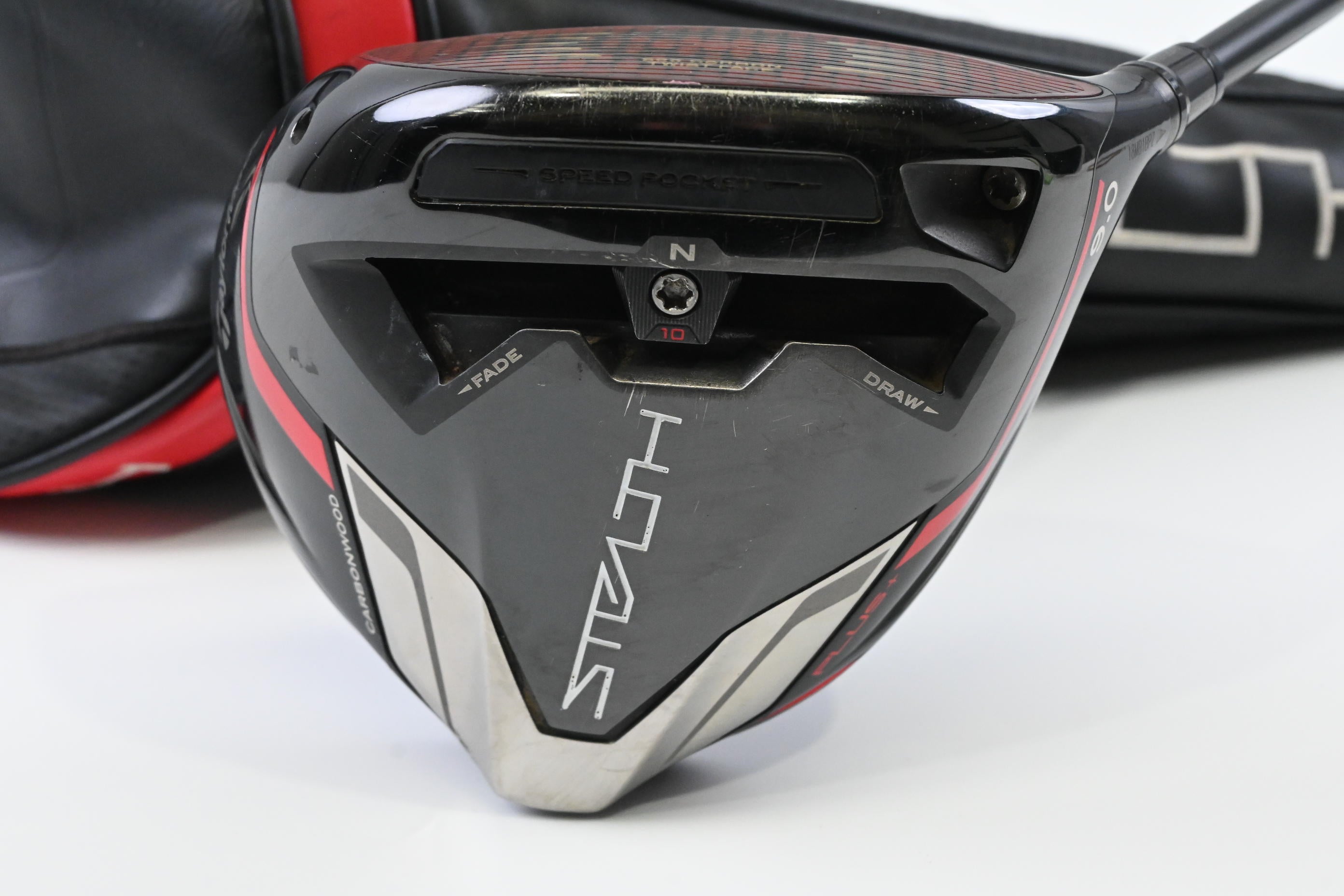 Taylormade Stealth Plus Driver / 9 Degree / X-Flex HZRDUS Black 75 Shaft