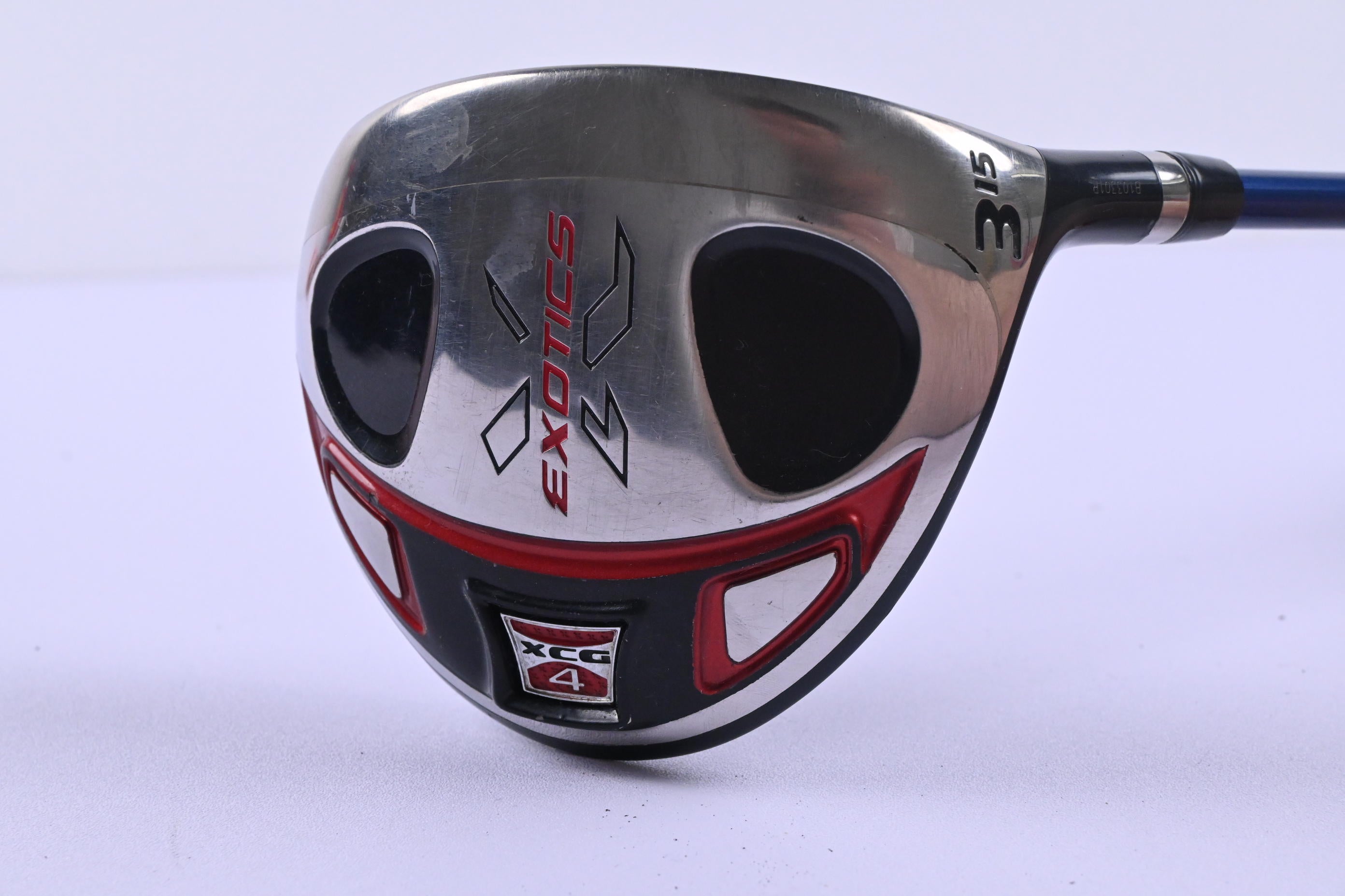 Tour Edge Exotics XCG 4 #3 Wood / 15 Degree / Stiff Flex Project X Blue Shaft