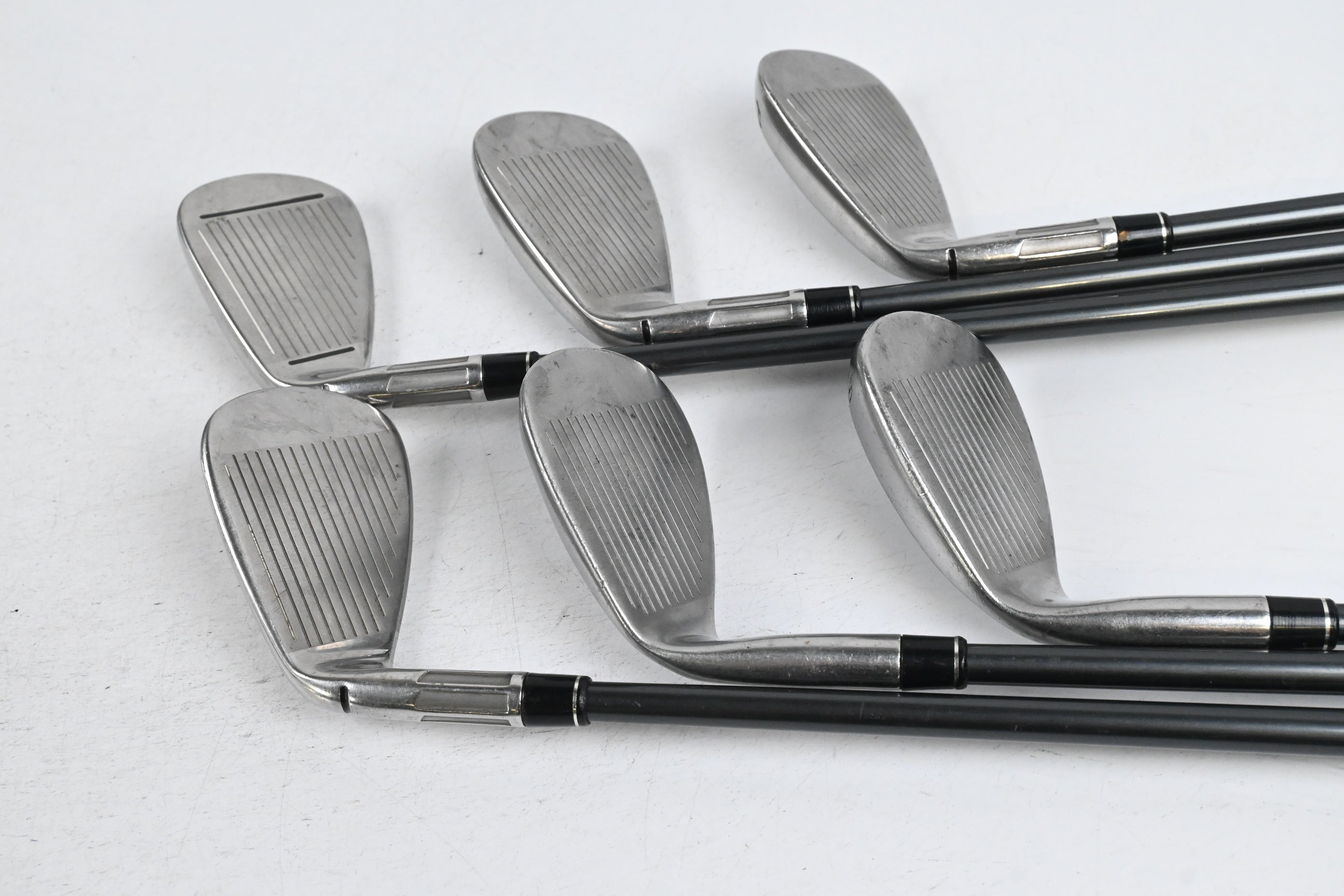 Taylormade M2 2017 Irons / 8-PW+GW+SW+LW / Senior Flex M2 55 Shafts