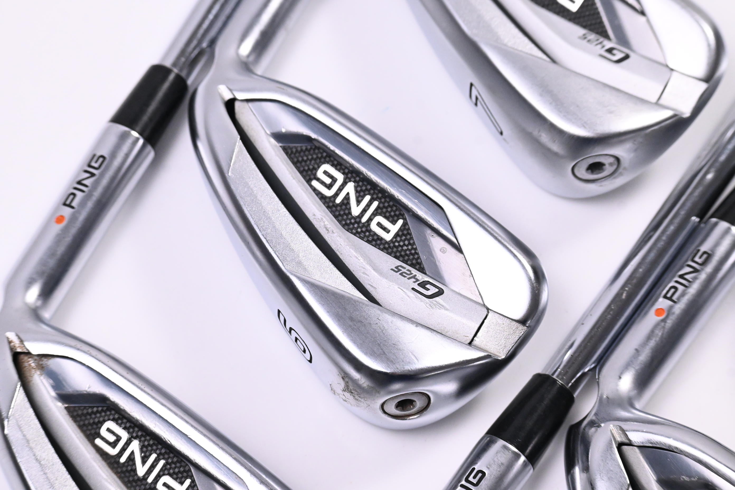 Ping G425 Irons / 5-PW / Orange Dot / Regular Flex Dynamic Gold 105 R300 Shafts