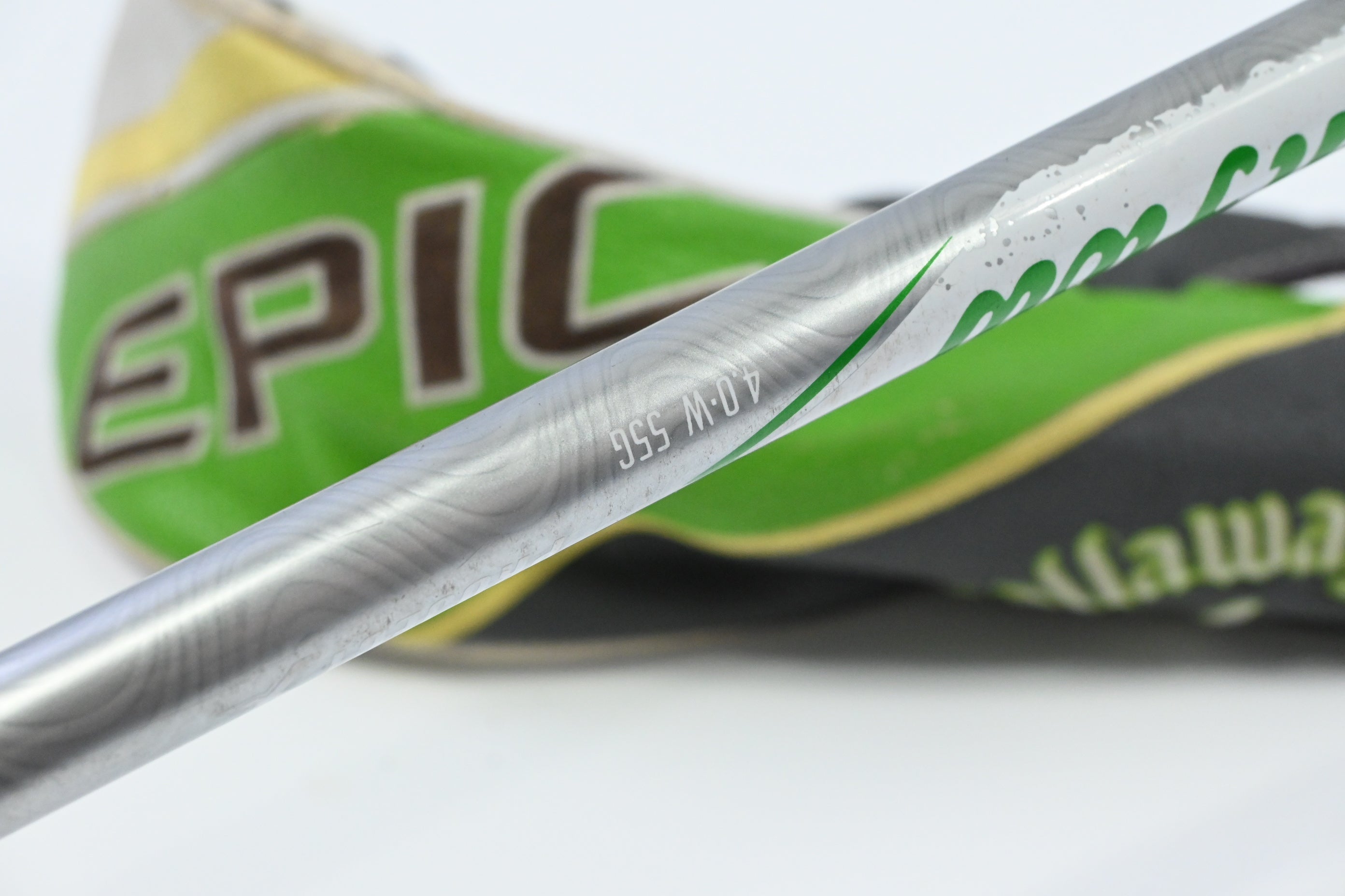 Ladies Callaway Epic Flash #3 Wood / 15 Degree / Ladies Flex Evenflow Green 40