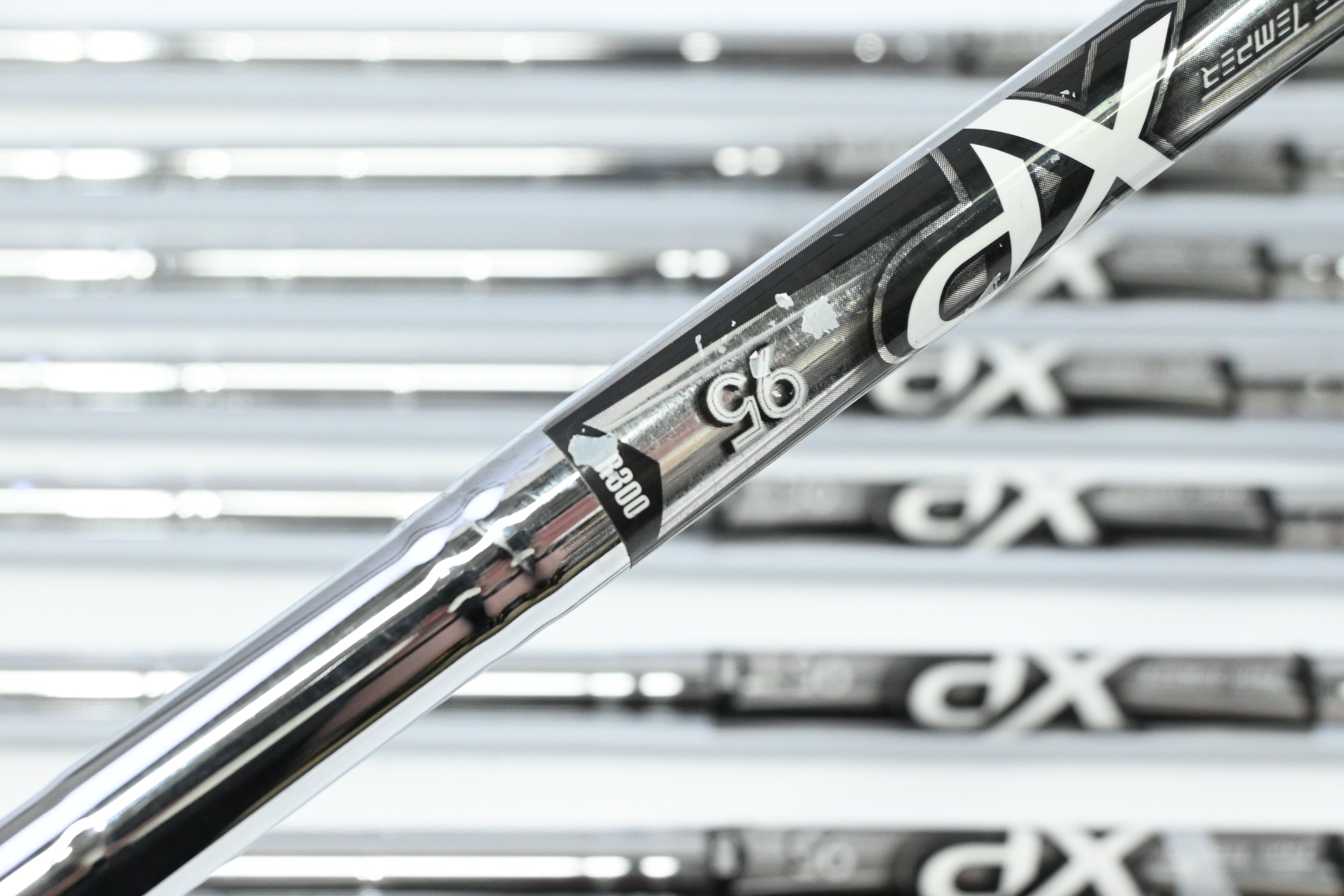 Left Hand Ping G410 Irons / 5-PW+UW+SW+LW / Blue Dot / Regular Flex XP 95 R300