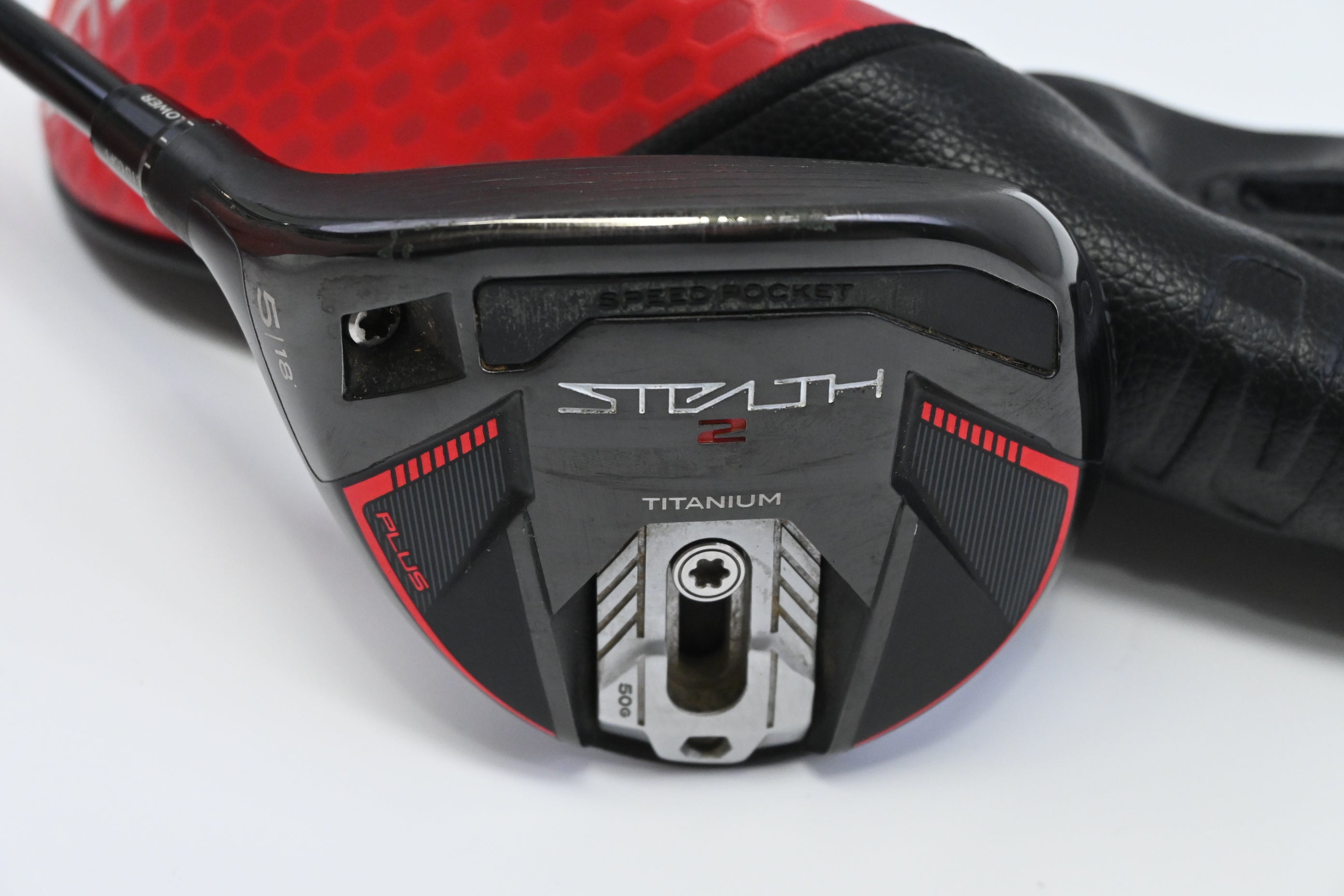 Left Hand Taylormade Stealth 2 Plus #5 Wood / 18 Degree / Regular Flex Kai'li Red