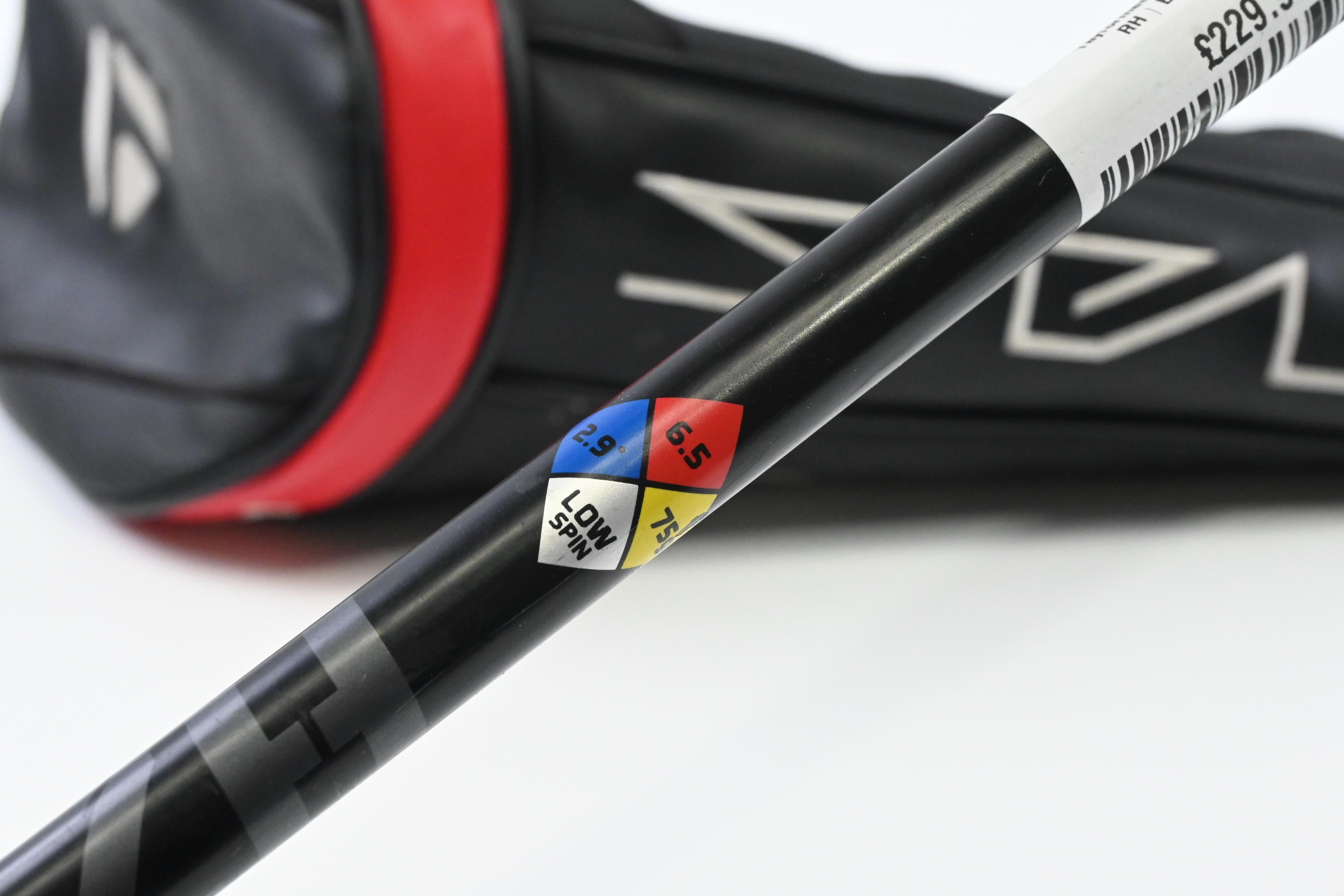 Taylormade Stealth Plus Driver / 9 Degree / X-Flex HZRDUS Black 75 Shaft