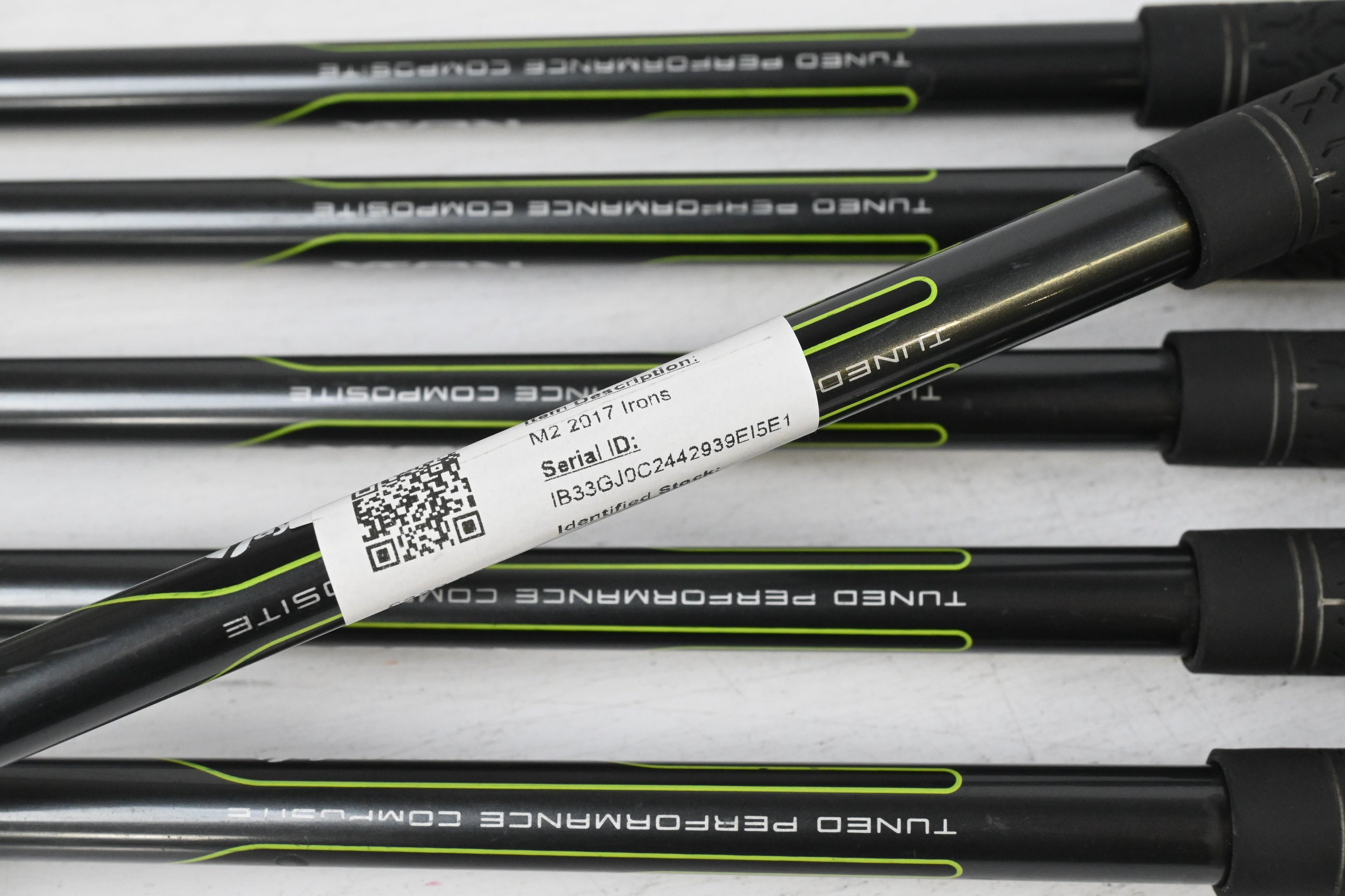 Taylormade M2 2017 Irons / 8-PW+GW+SW+LW / Senior Flex M2 55 Shafts