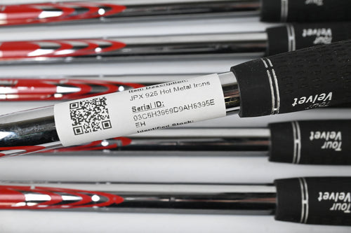 Mizuno JPX 925 Hot Metal Irons / 4-PW+GW+SW / Stiff Flex Modus 3 Tour 105 Shafts