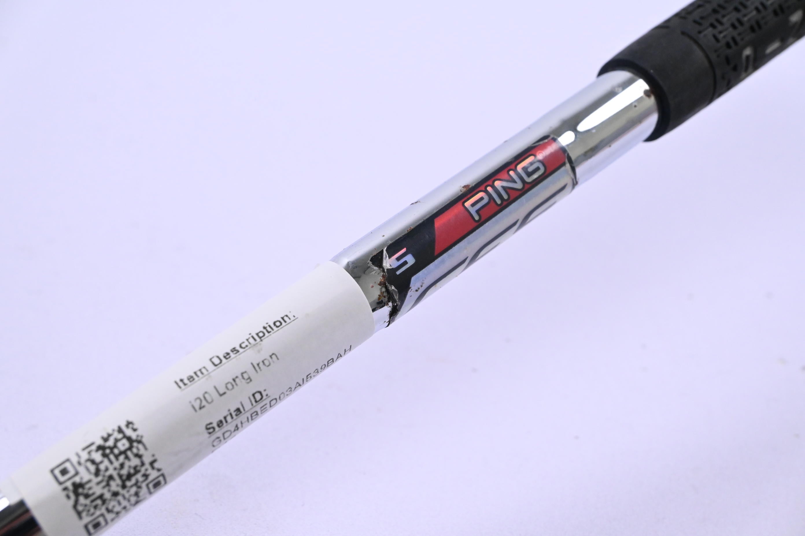 Ping i20 #3 Iron / 21 Degree / Black Dot / Stiff Flex Ping CFS Shaft