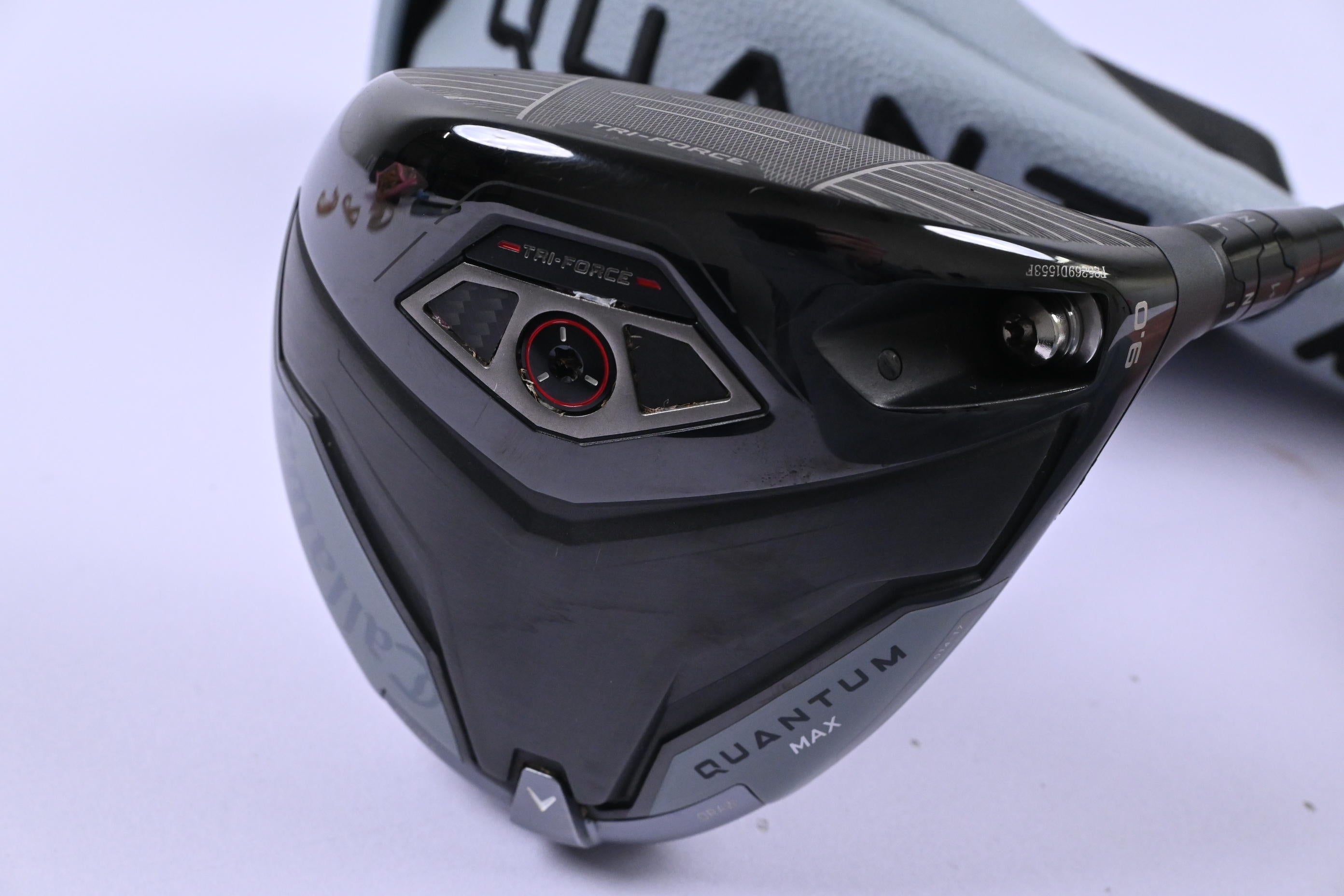 Callaway Quantum Max Driver / 9 Degree / Stiff Flex Denali Frost Silver 60 Shaft