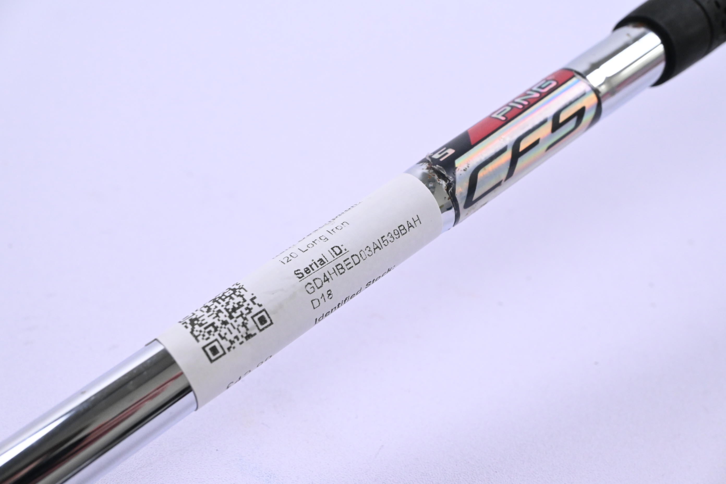Ping i20 #3 Iron / 21 Degree / Black Dot / Stiff Flex Ping CFS Shaft