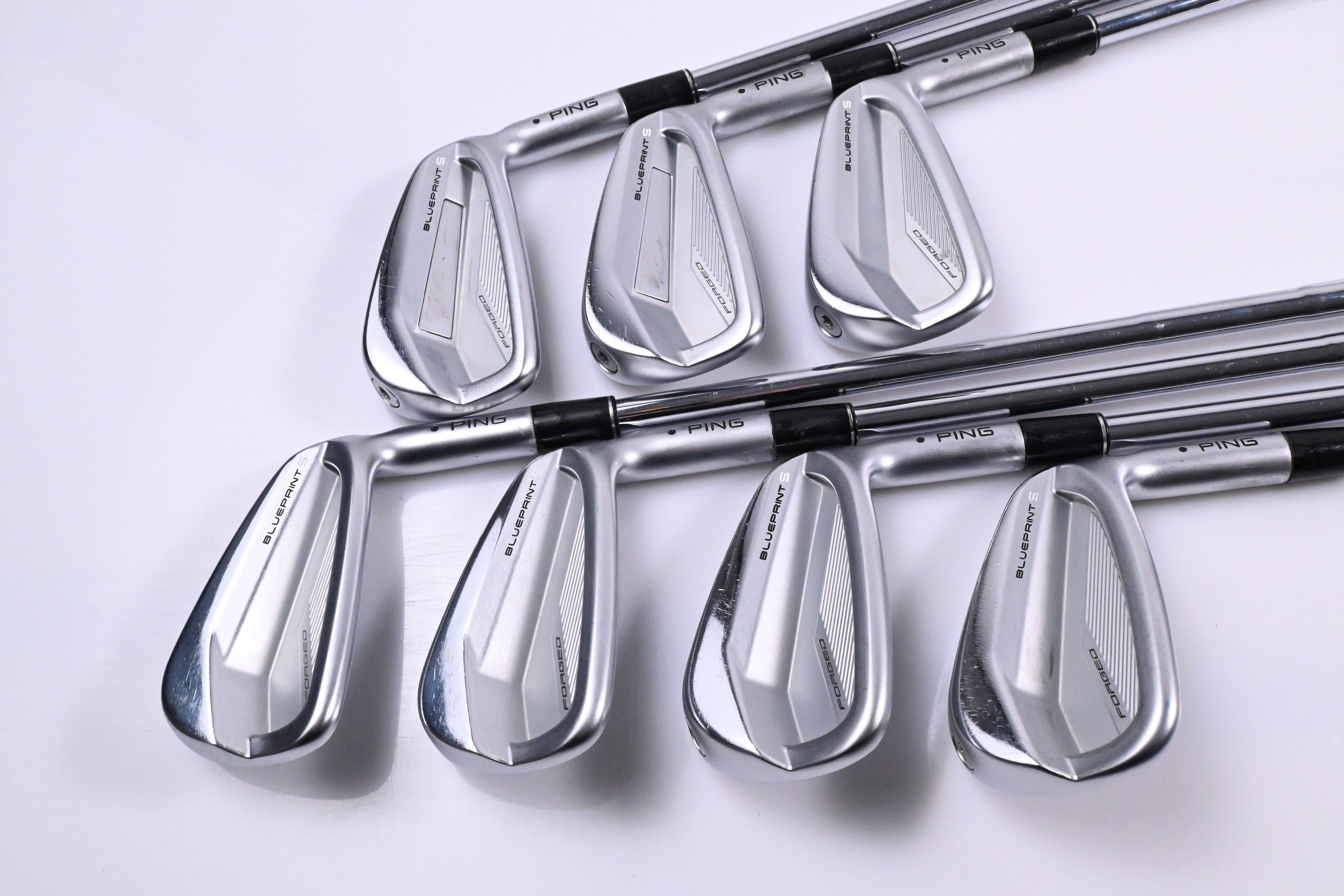 Ping Blueprint S Irons / 4-PW / Black Dot / X-Flex Dynamic Gold D.S.T X100