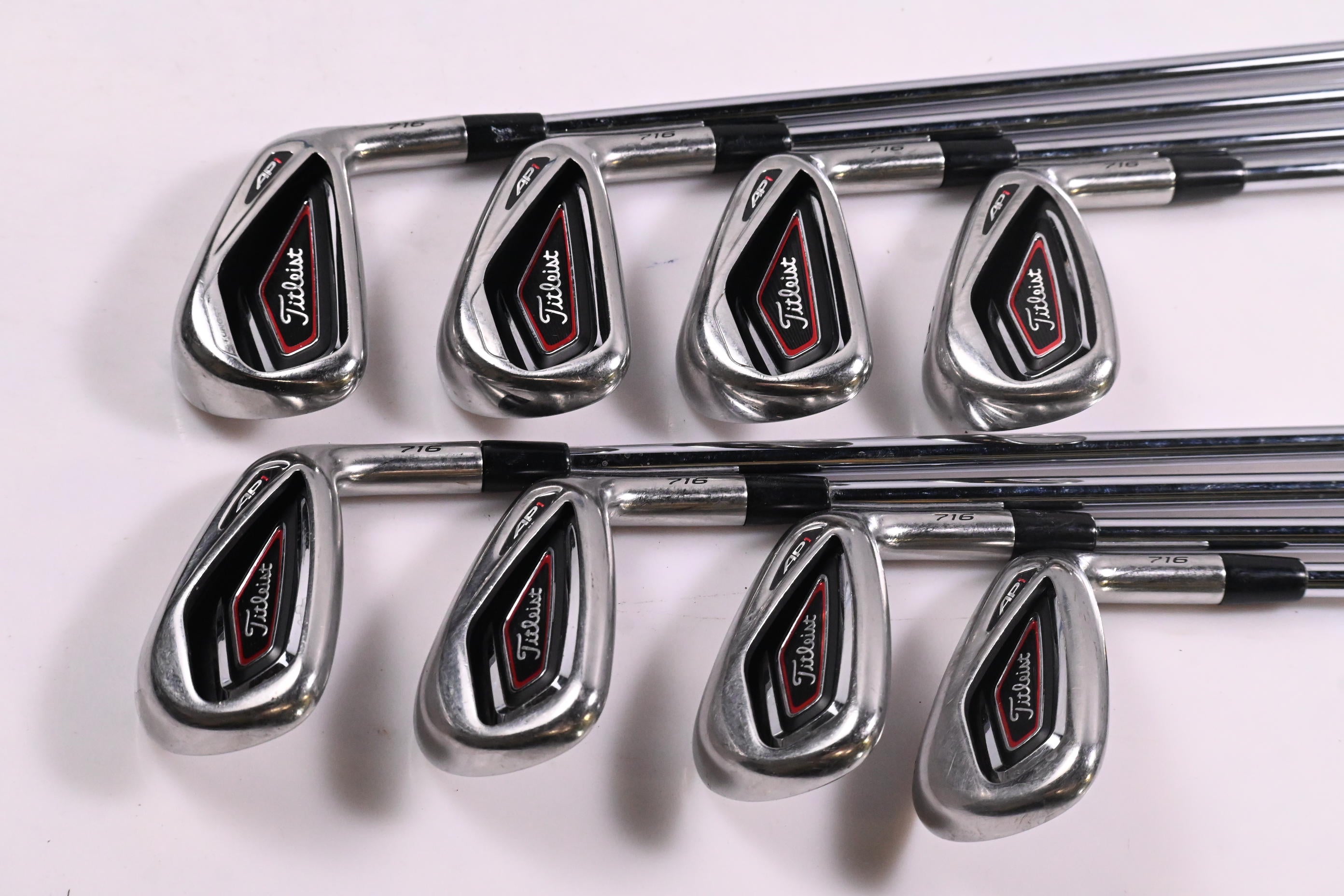 Titleist 716 AP1 Irons / 5-PW+GW+SW / Regular Flex XP 105 R300 Shafts