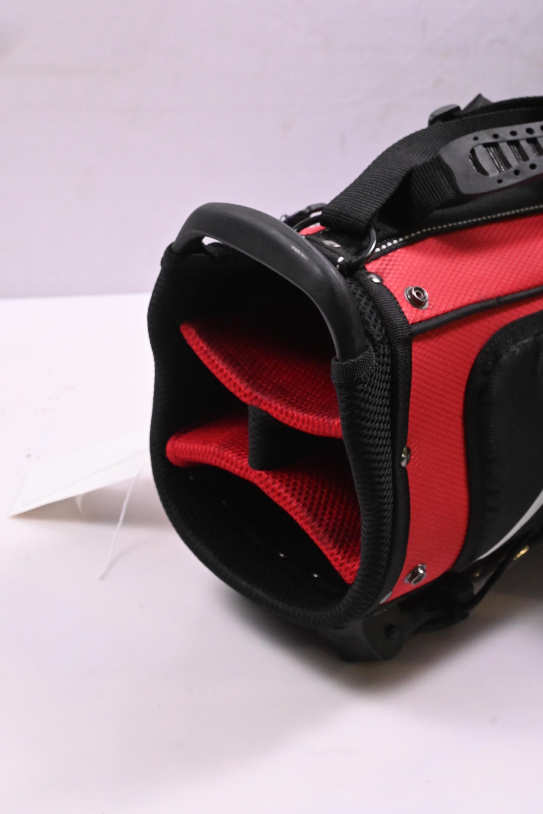 MacGregor Lite Tech Mac 4.0 Stand Bag / 4-Way Divider / Red, Black