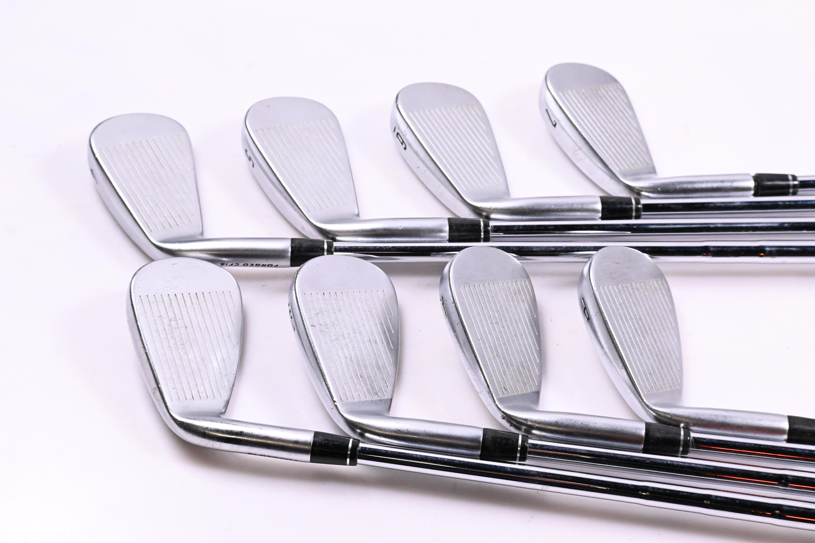 Callaway Apex CF16 Irons / 4-PW+SW / Stiff Flex KBS Tour-V 110 Shafts